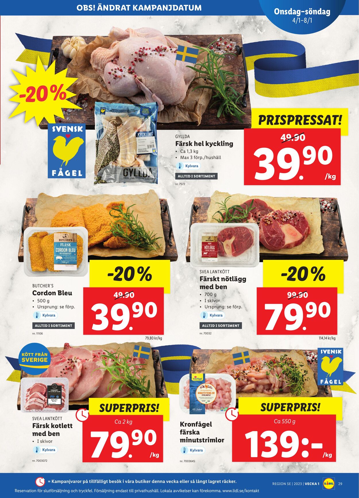 Erbjudanden Lidl 02.01.2023 - 08.01.2023