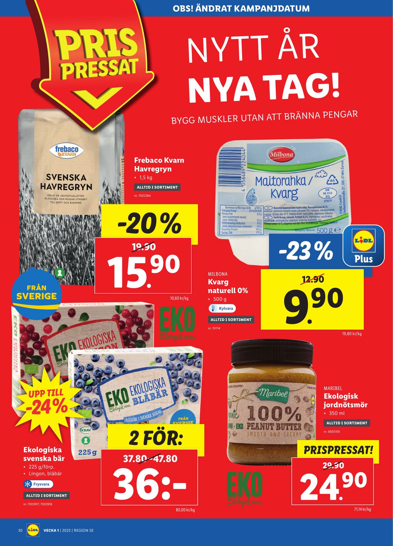 Erbjudanden Lidl 02.01.2023 - 08.01.2023