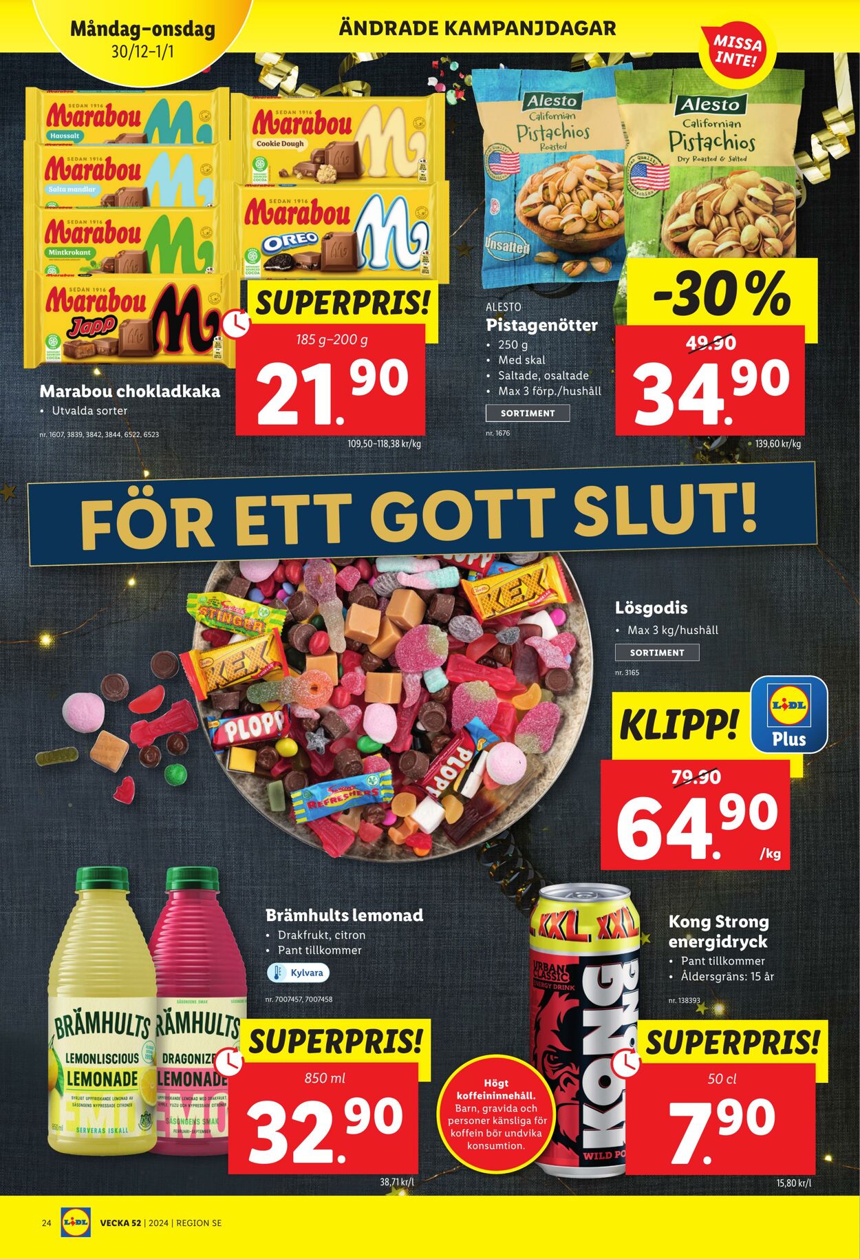 Erbjudanden Lidl 26.12.2024 - 05.01.2025