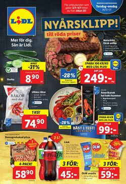 Erbjudanden Lidl 26.12.2024 - 05.01.2025