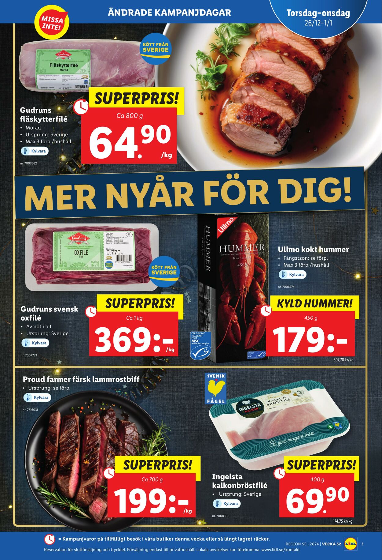 Erbjudanden Lidl 26.12.2024 - 05.01.2025