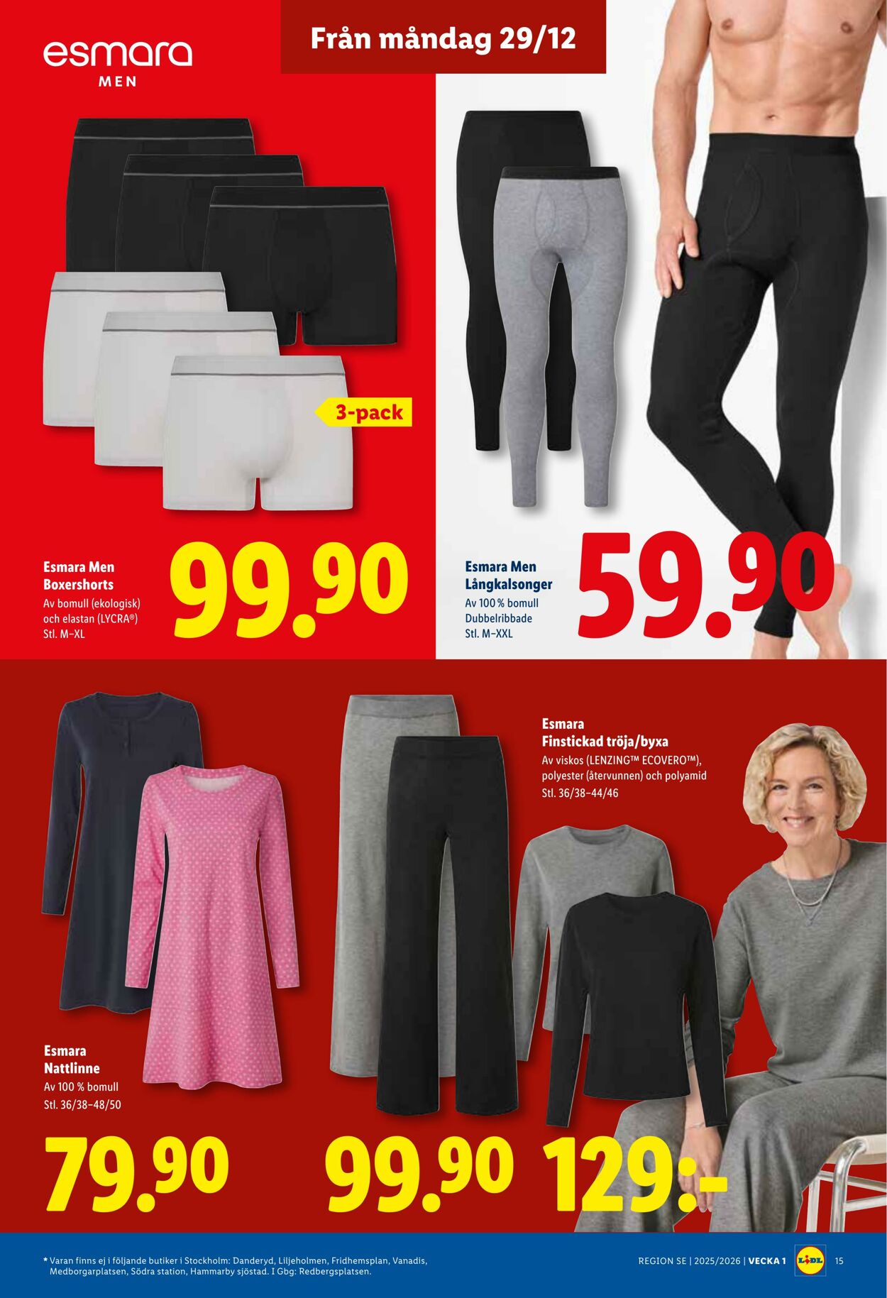 Erbjudanden Lidl 29.12.2025 - 04.01.2026
