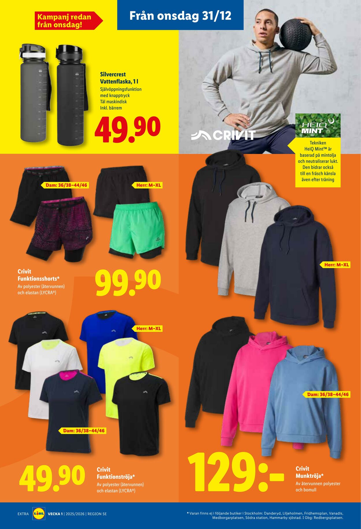 Erbjudanden Lidl 29.12.2025 - 04.01.2026