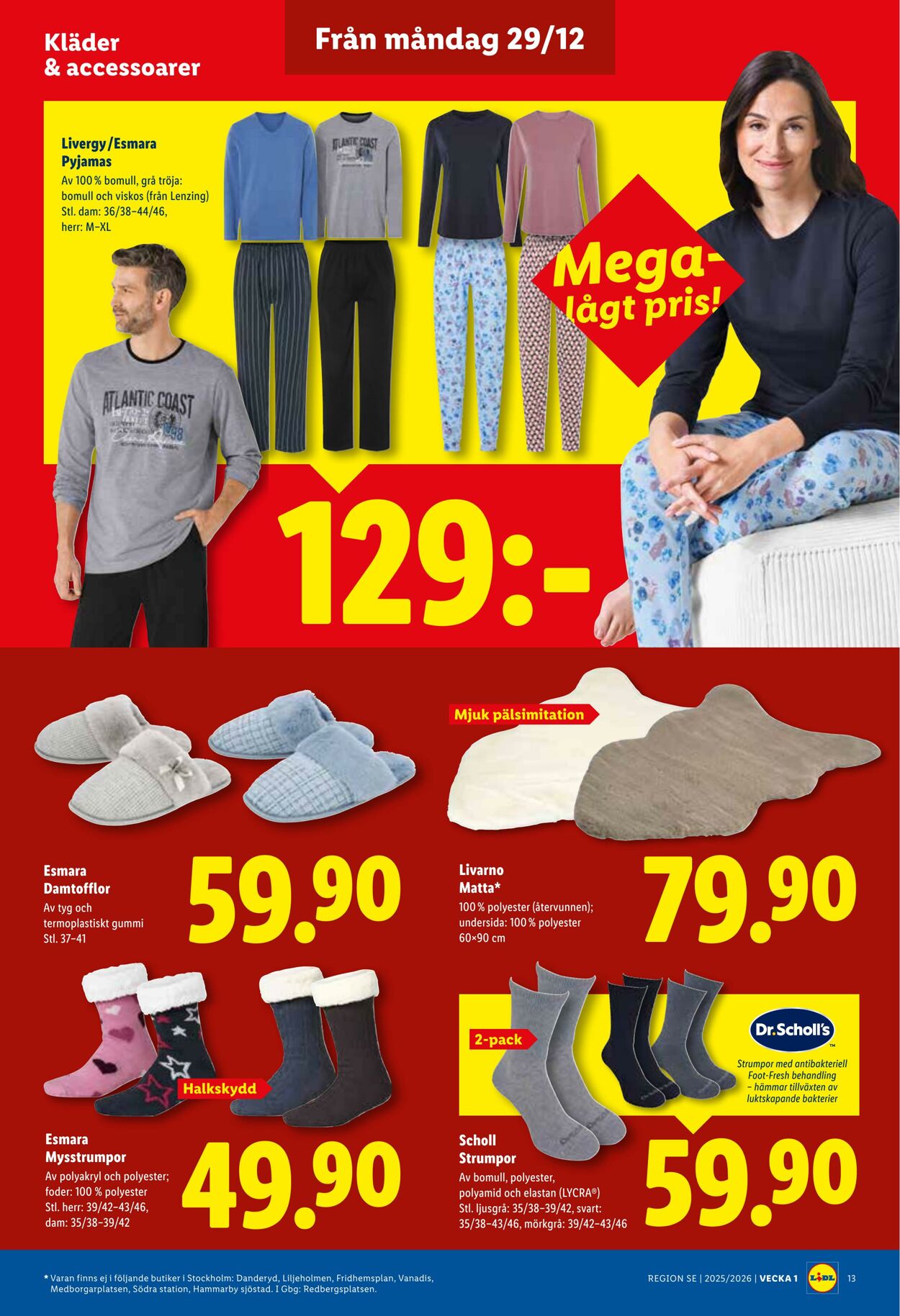 Erbjudanden Lidl 29.12.2025 - 04.01.2026