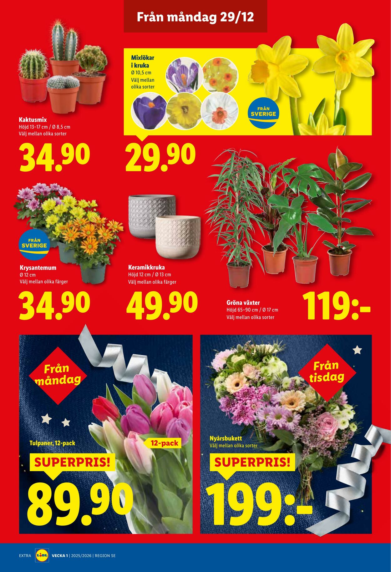 Erbjudanden Lidl 29.12.2025 - 04.01.2026