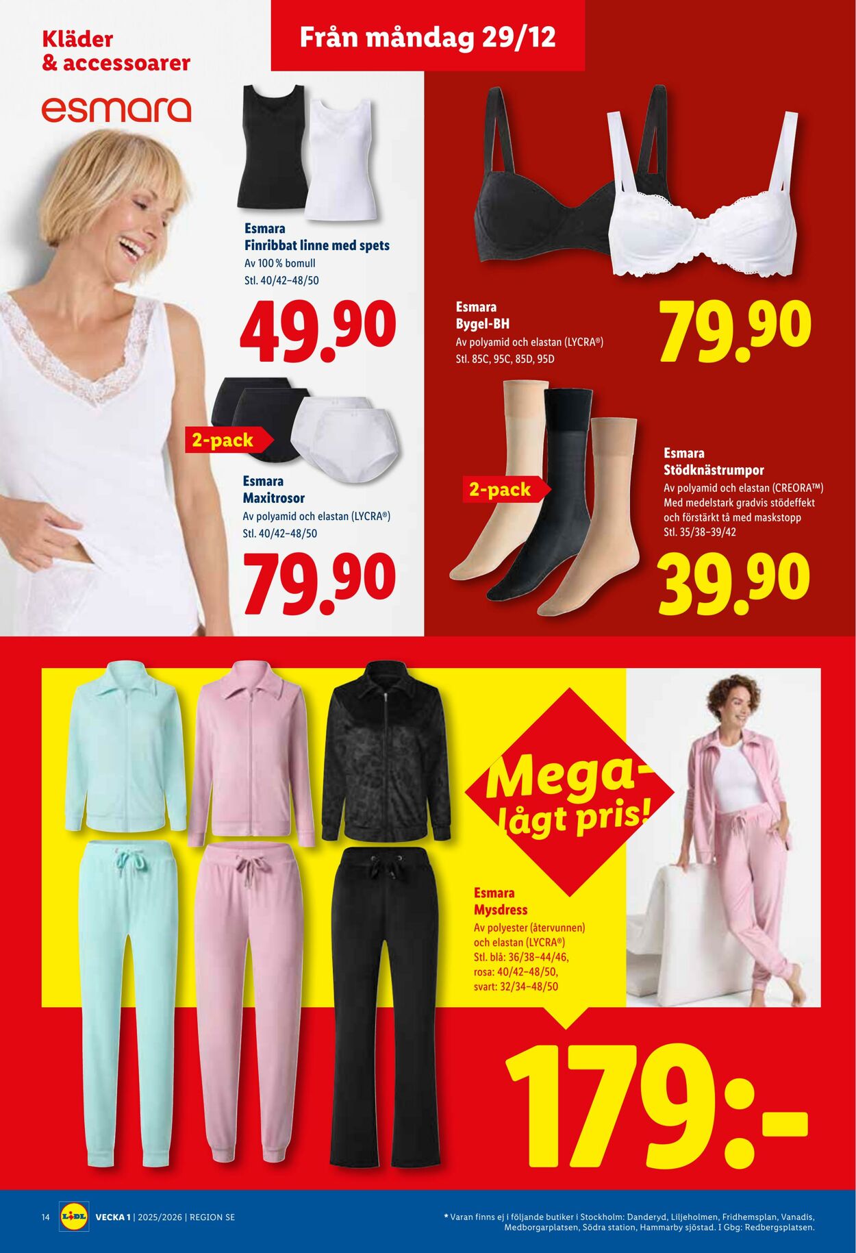 Erbjudanden Lidl 29.12.2025 - 04.01.2026