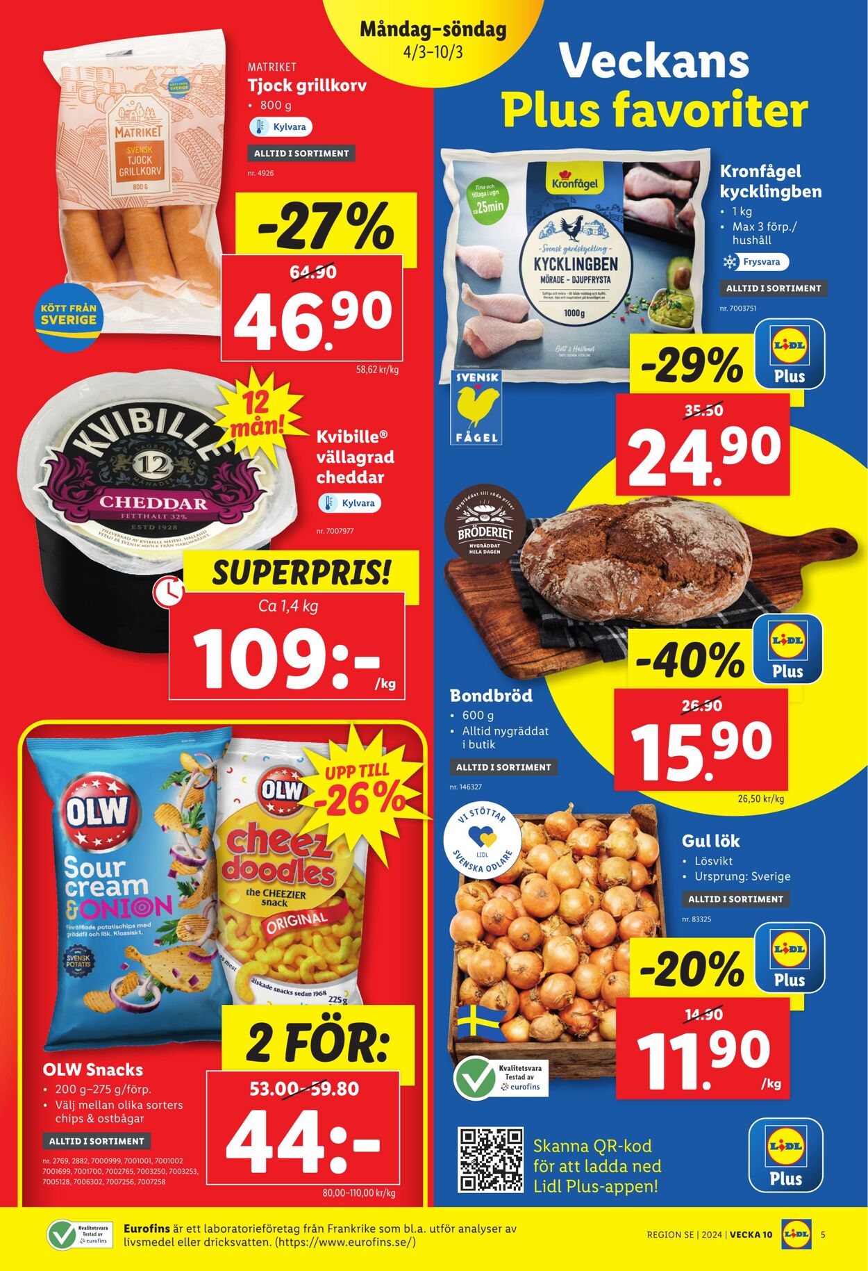 Erbjudanden Lidl 04.03.2024 - 10.03.2024