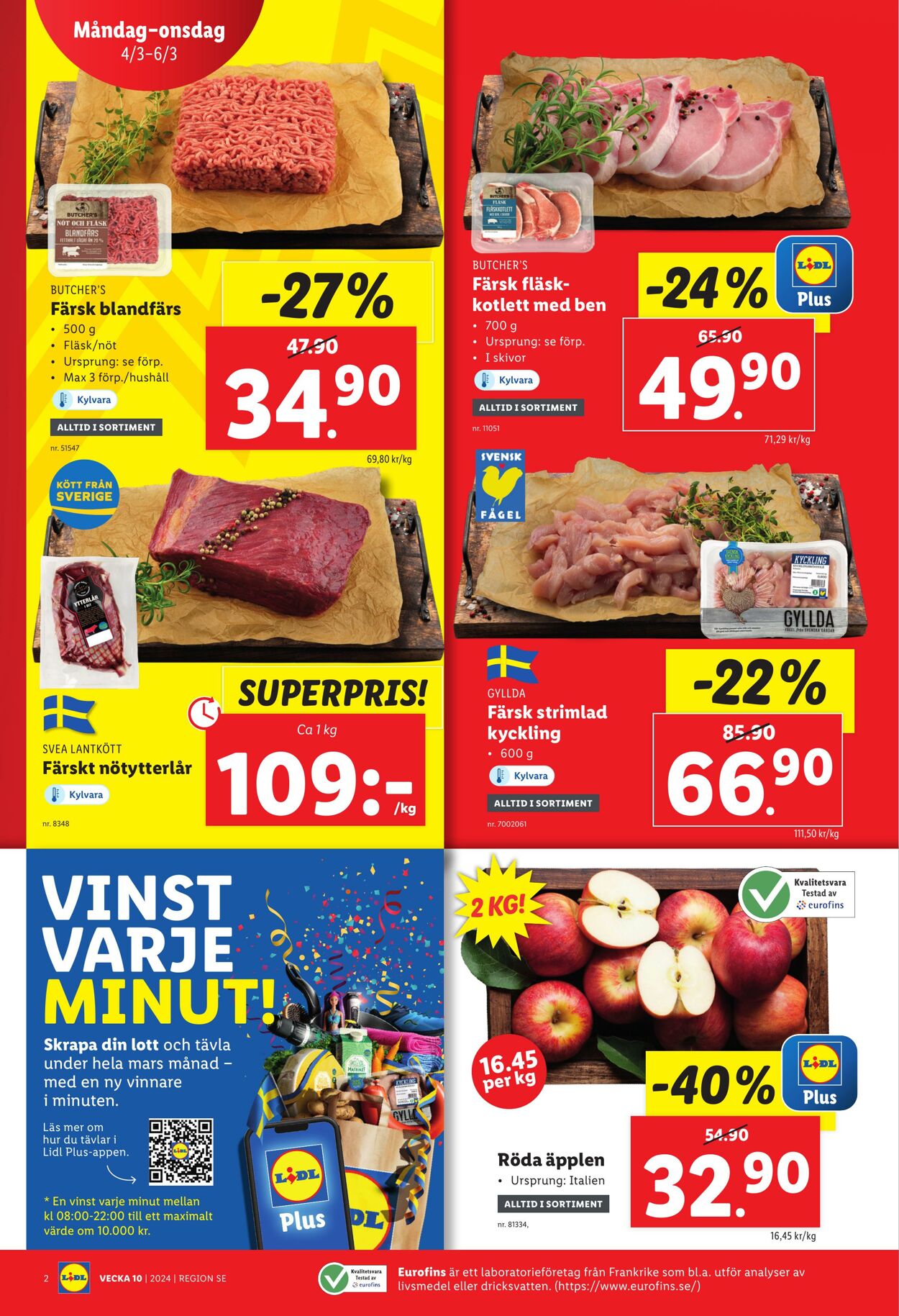 Erbjudanden Lidl 04.03.2024 - 10.03.2024