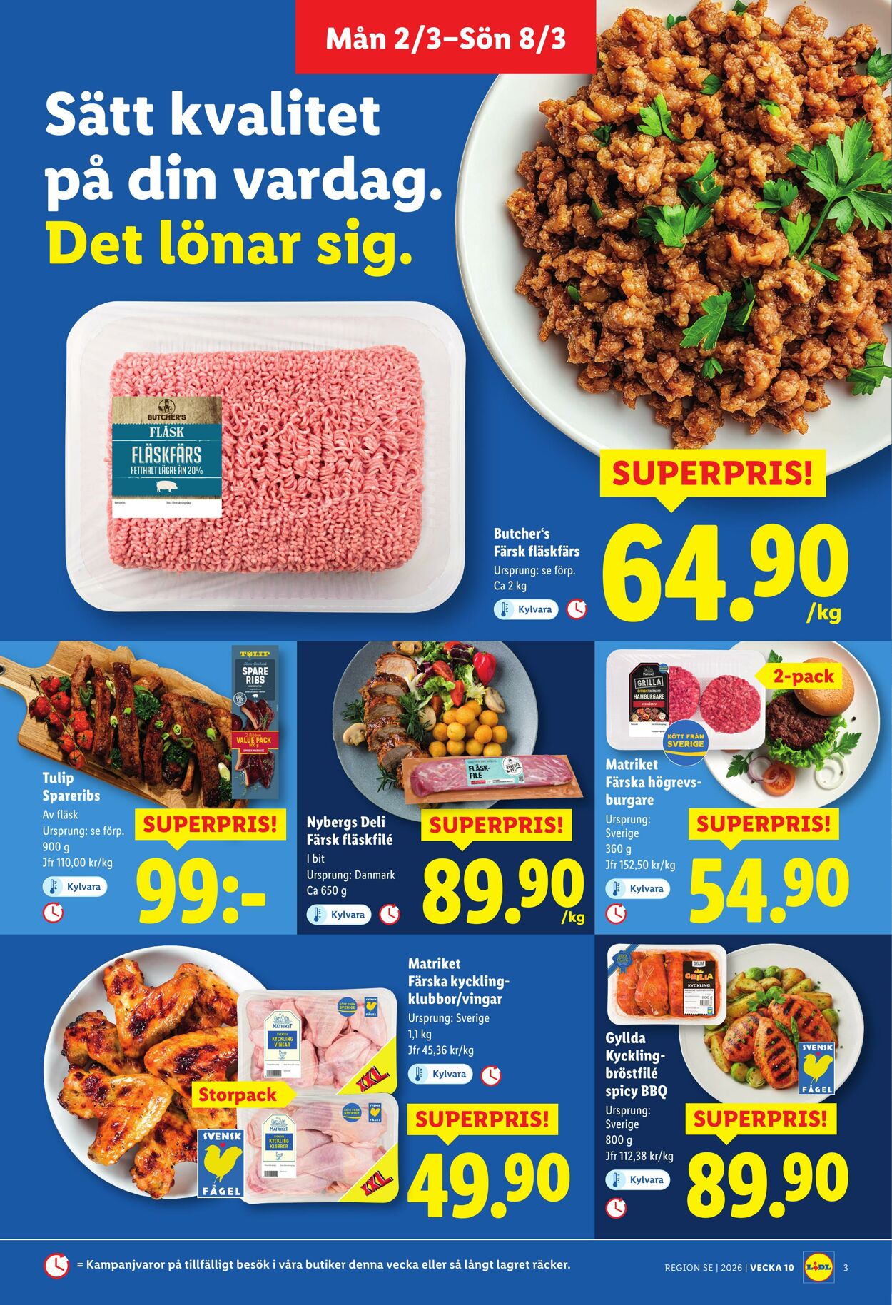 Erbjudanden Lidl 02.03.2026 - 08.03.2026