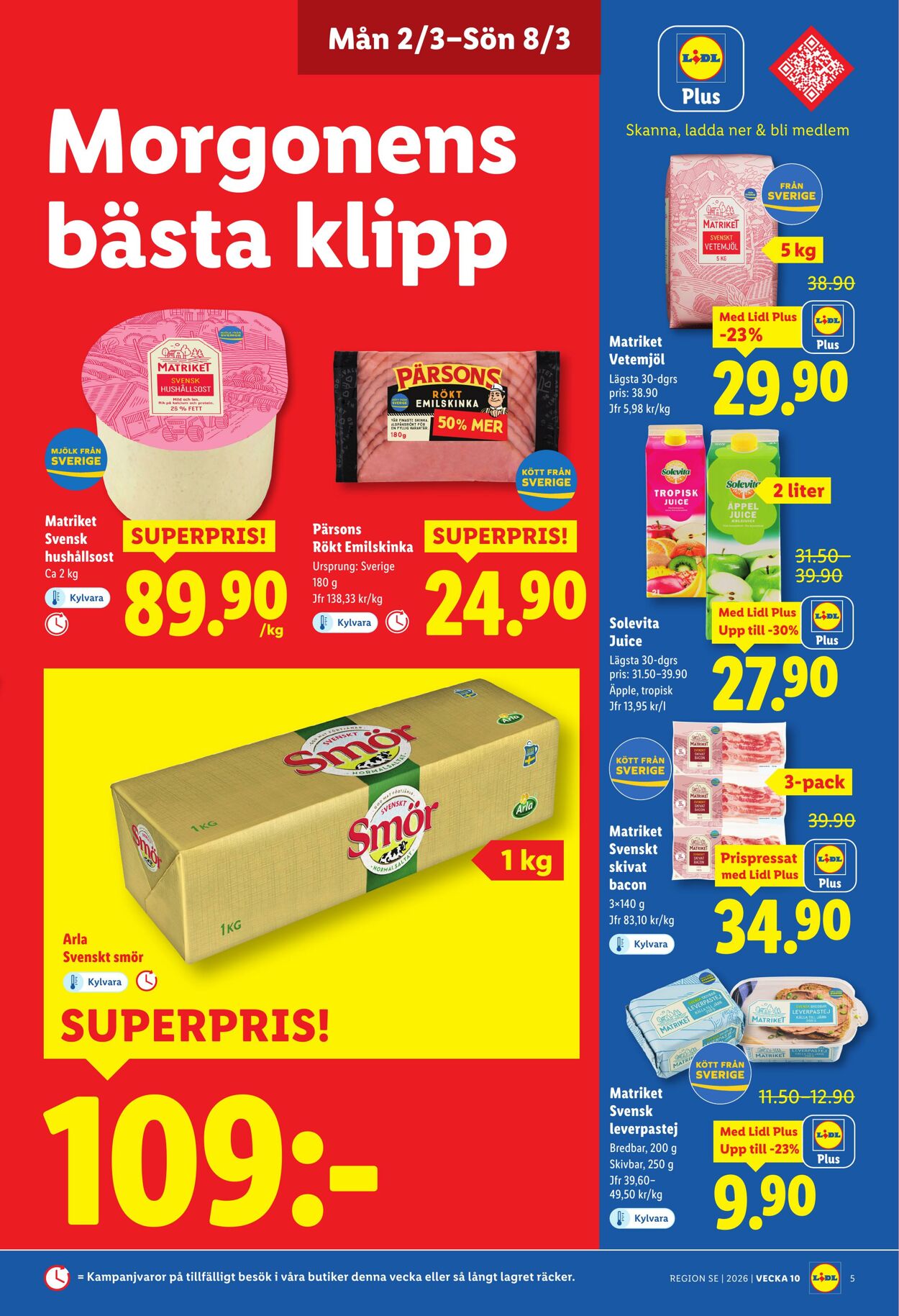 Erbjudanden Lidl 02.03.2026 - 08.03.2026