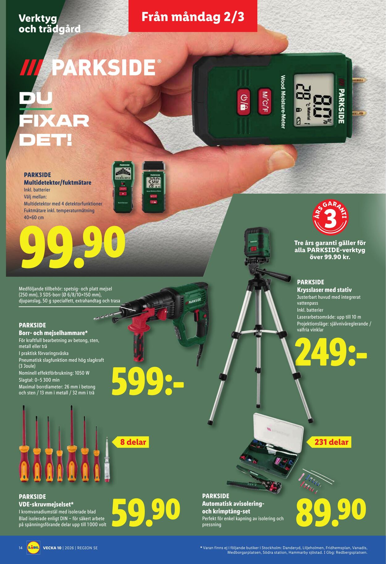 Erbjudanden Lidl 02.03.2026 - 08.03.2026