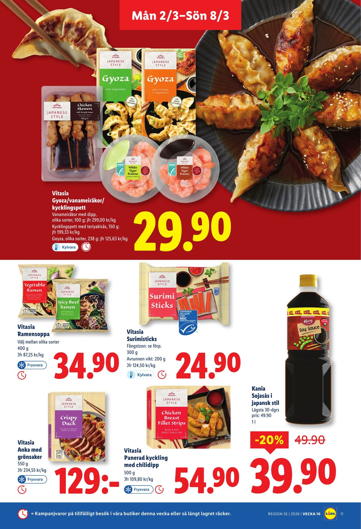 Erbjudanden Lidl 02.03.2026 - 08.03.2026