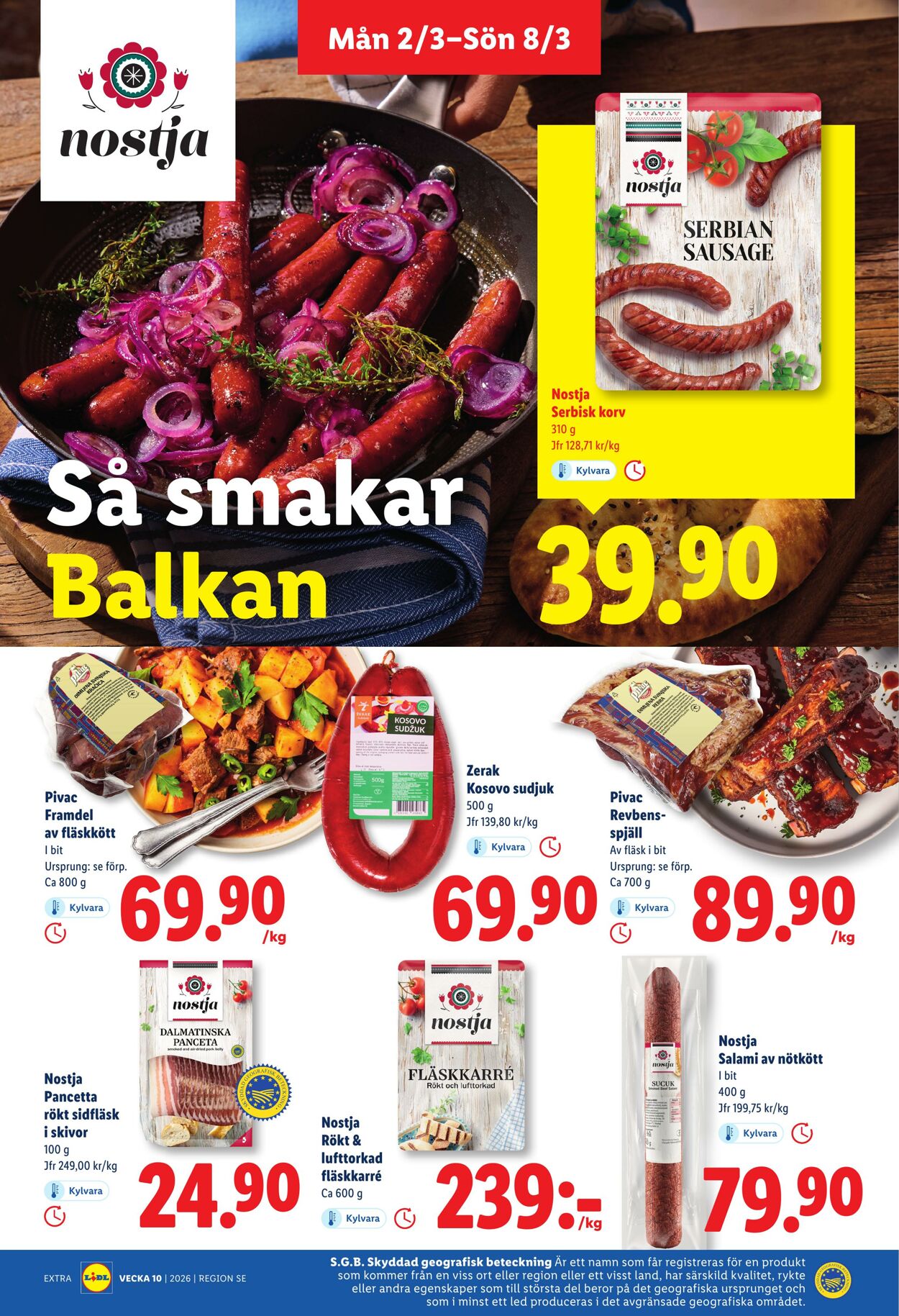 Erbjudanden Lidl 02.03.2026 - 08.03.2026