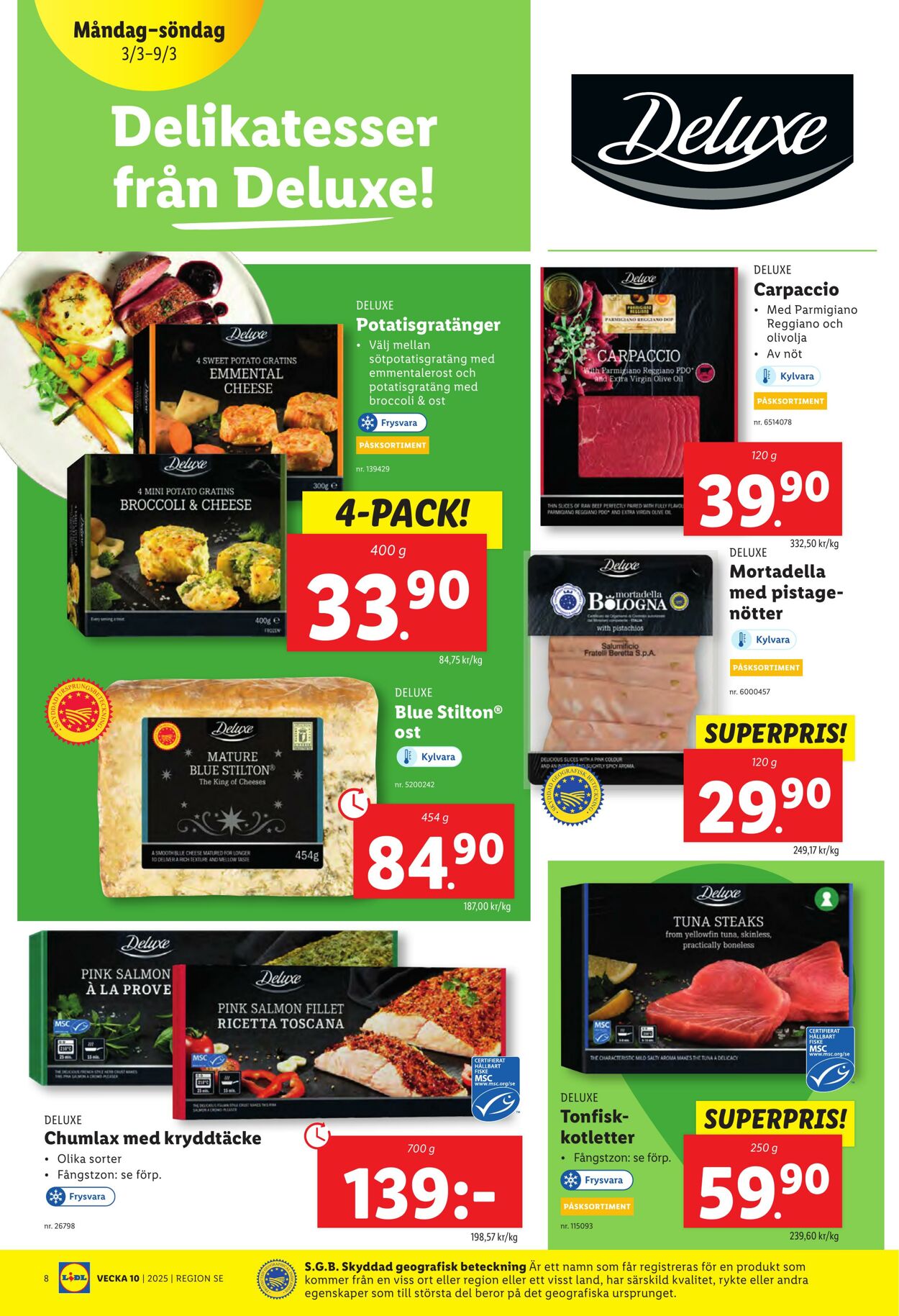 Erbjudanden Lidl 03.03.2025 - 09.03.2025