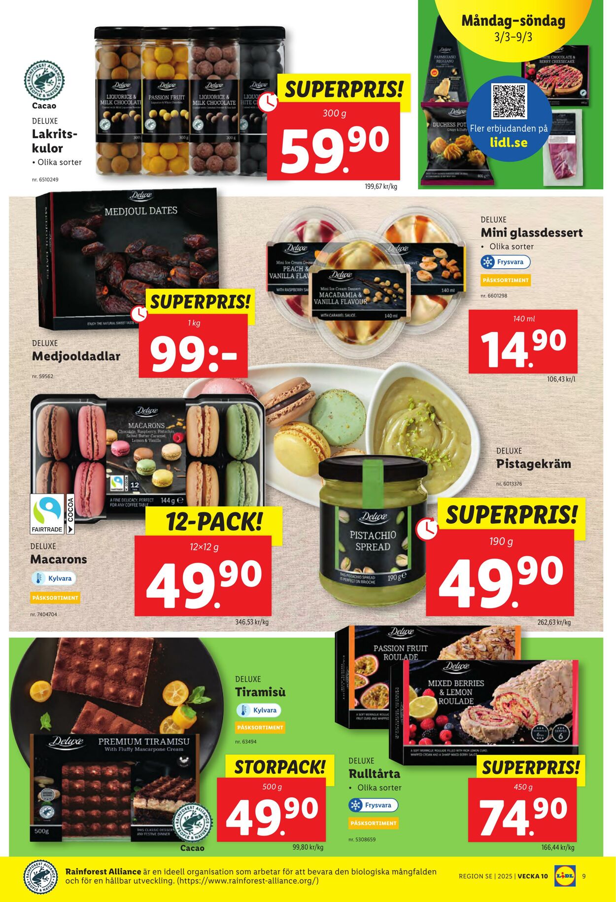 Erbjudanden Lidl 03.03.2025 - 09.03.2025