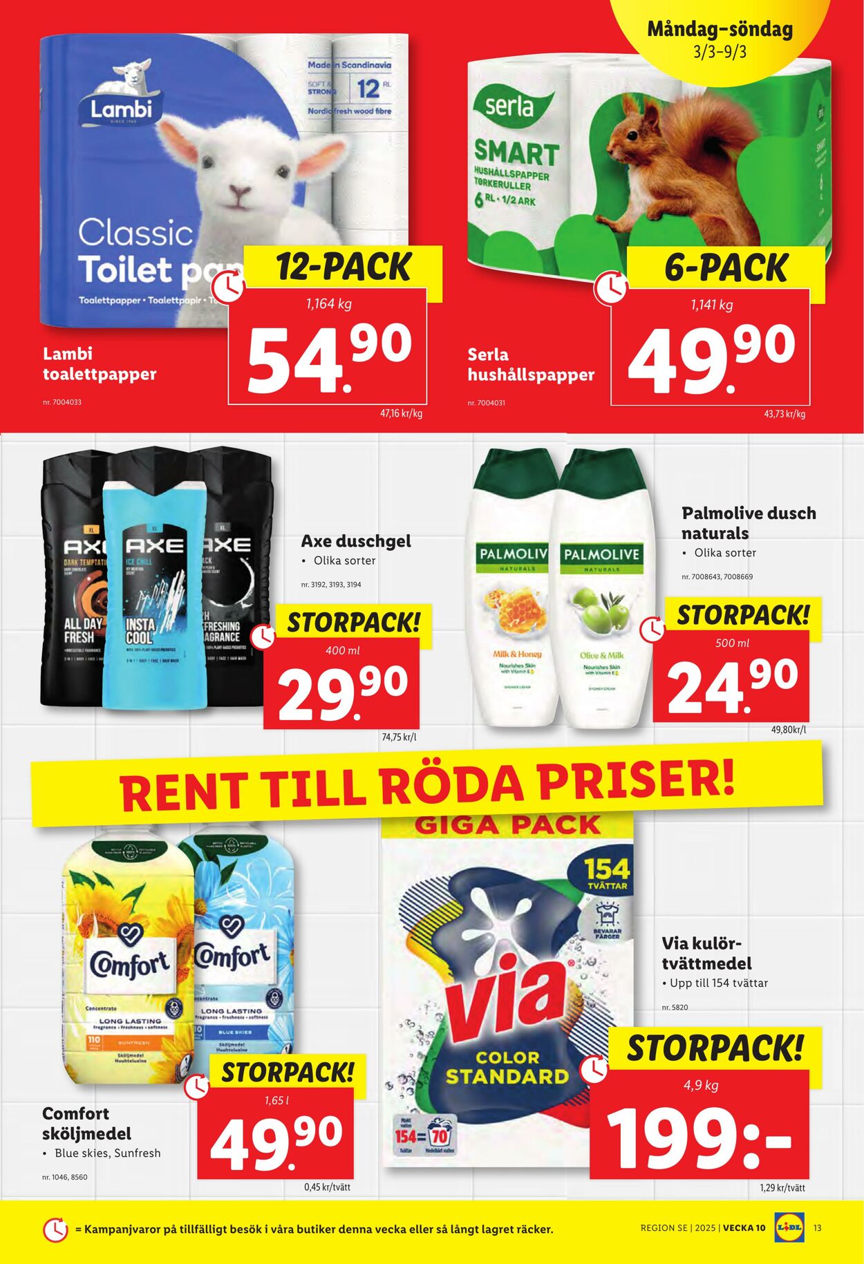 Erbjudanden Lidl 03.03.2025 - 09.03.2025