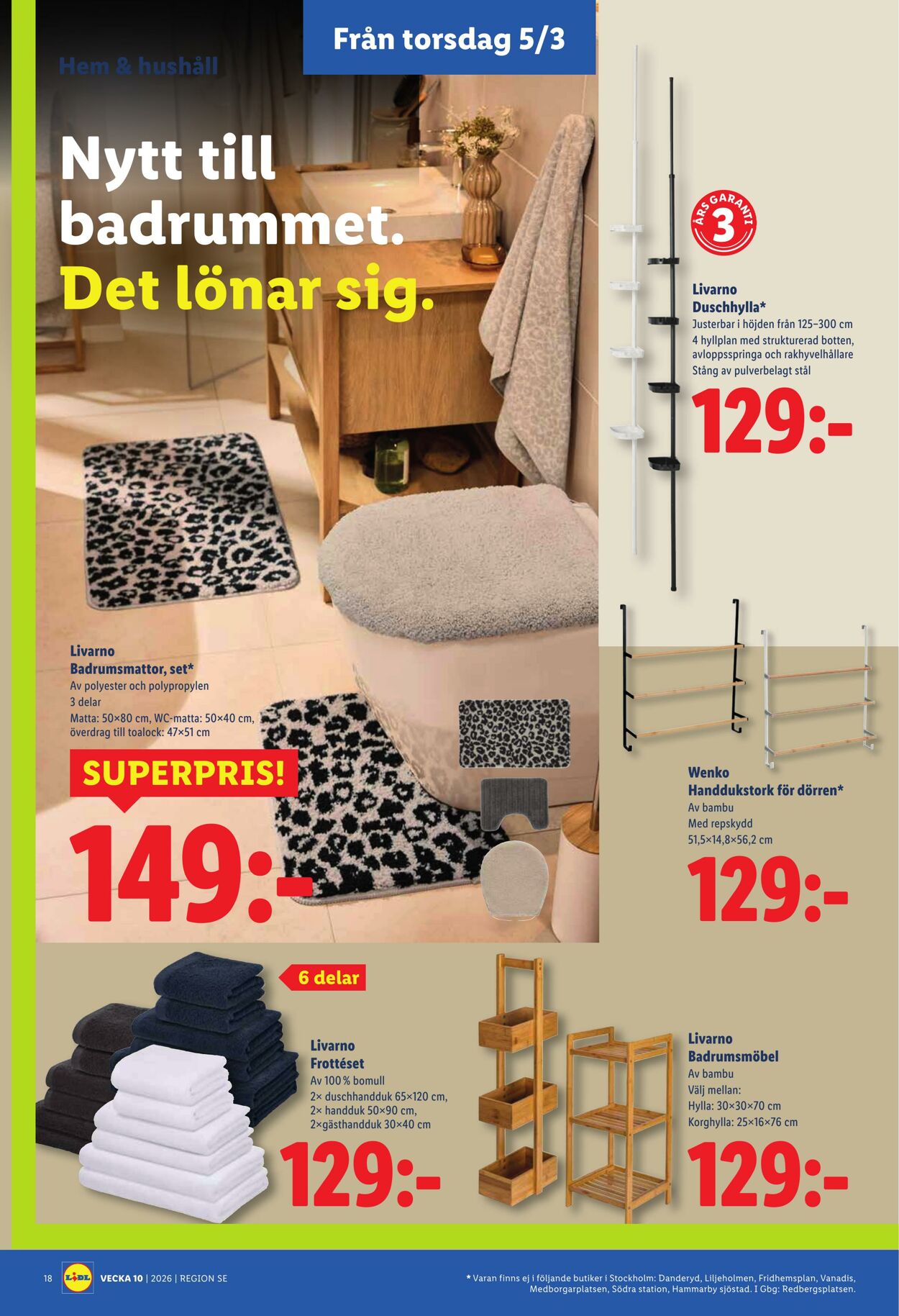 Erbjudanden Lidl 02.03.2026 - 08.03.2026