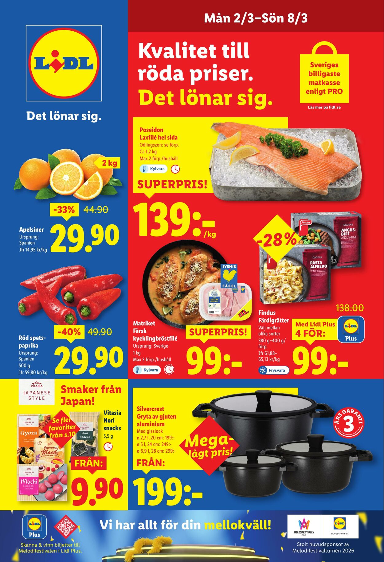 Erbjudanden Lidl 02.03.2026 - 08.03.2026