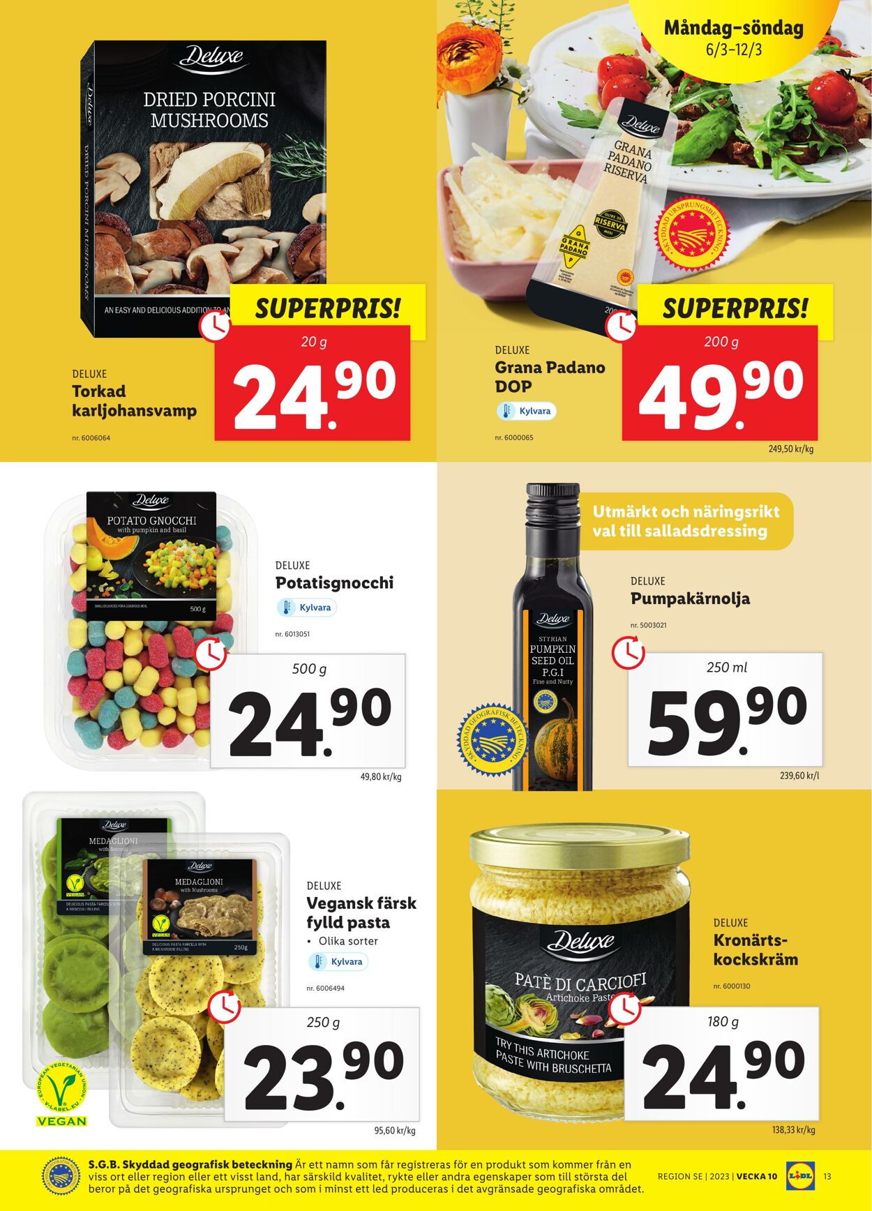 Erbjudanden Lidl 06.03.2023 - 12.03.2023