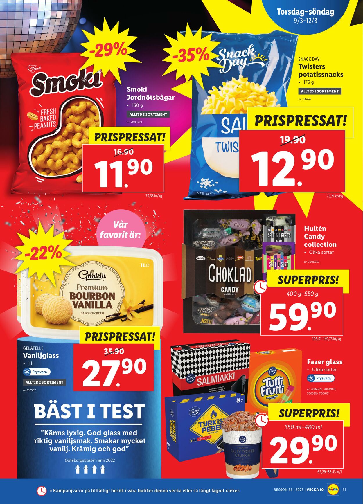 Erbjudanden Lidl 06.03.2023 - 12.03.2023