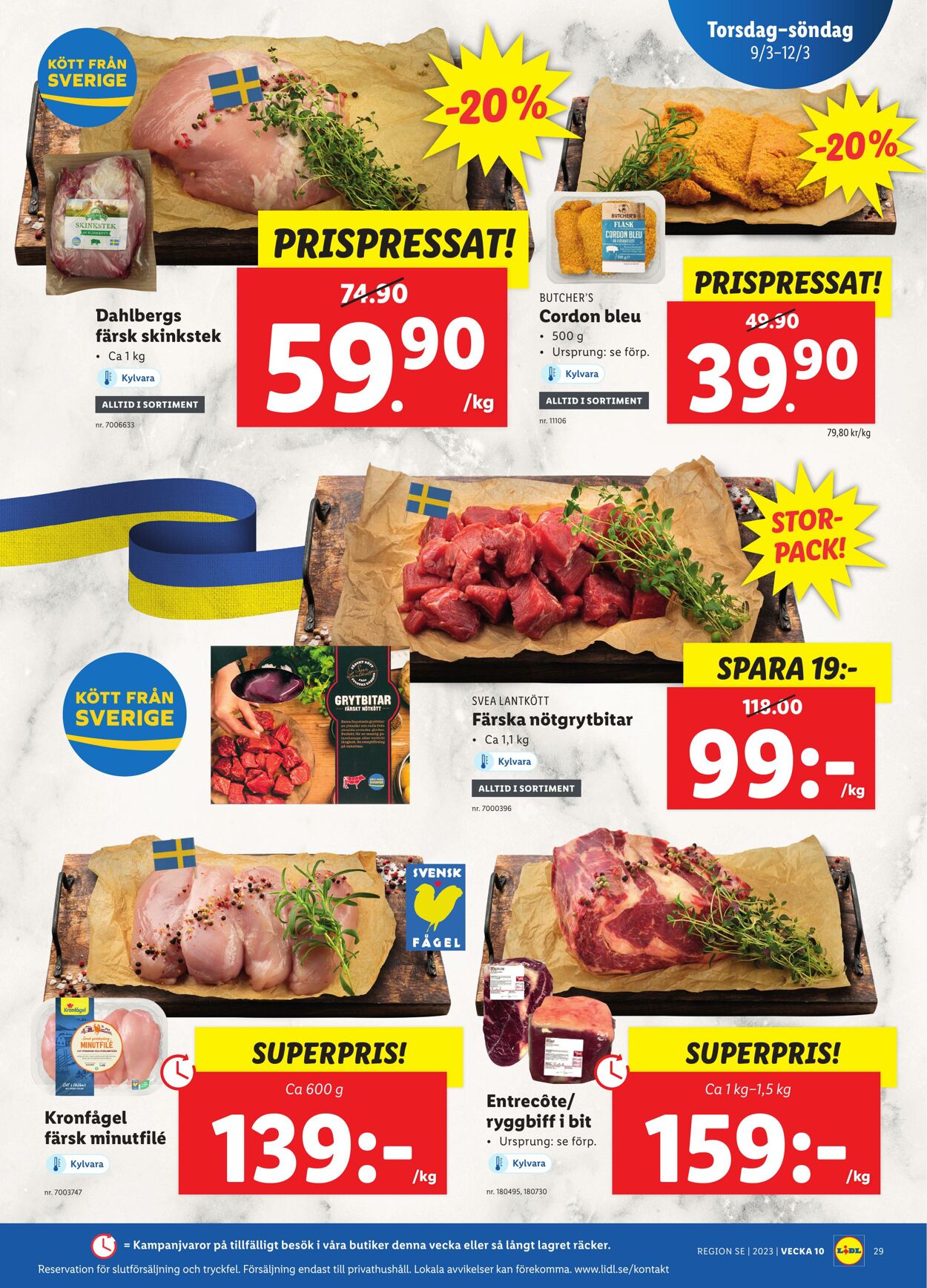 Erbjudanden Lidl 06.03.2023 - 12.03.2023