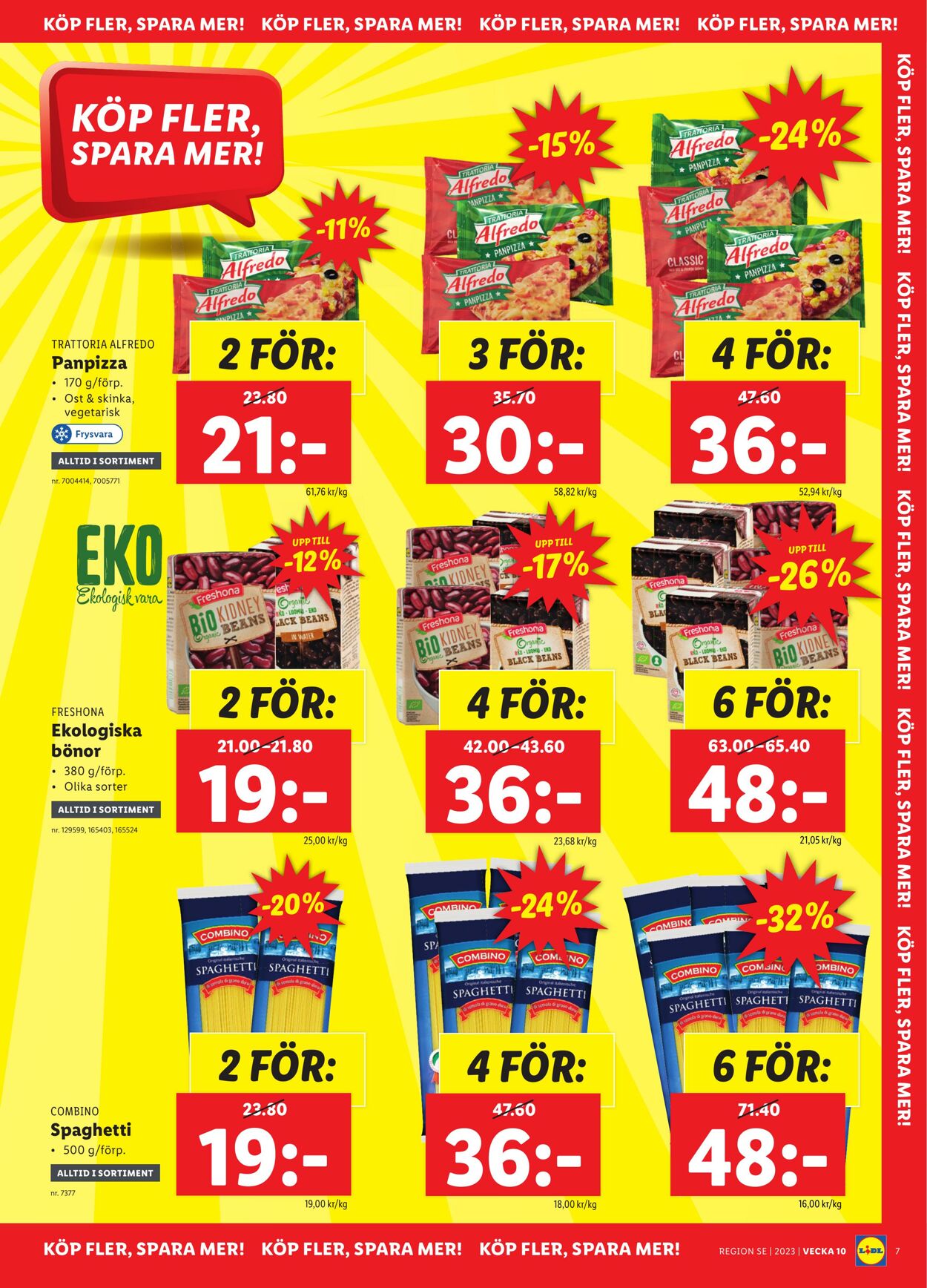 Erbjudanden Lidl 06.03.2023 - 12.03.2023