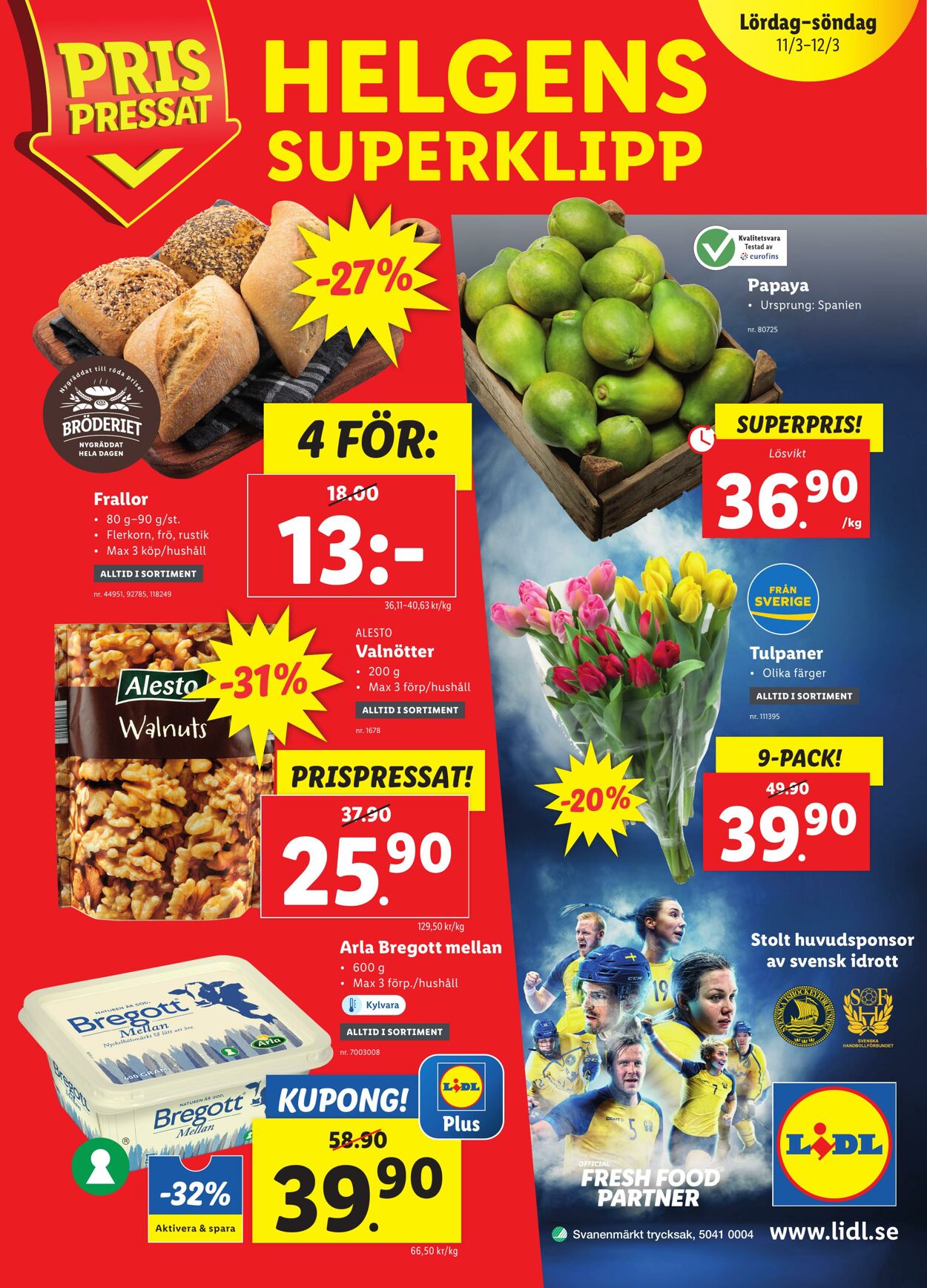 Erbjudanden Lidl 06.03.2023 - 12.03.2023