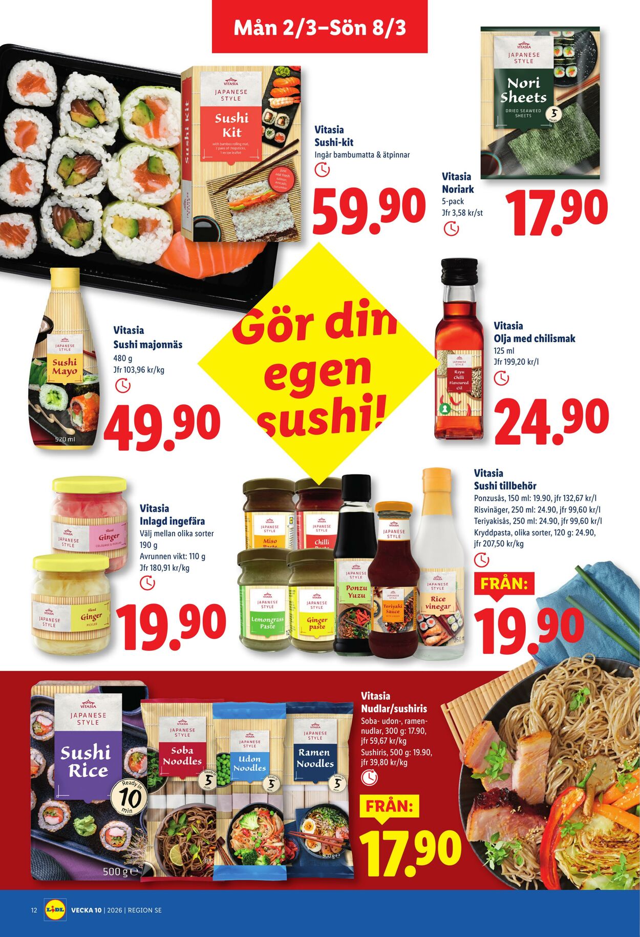 Erbjudanden Lidl 02.03.2026 - 08.03.2026