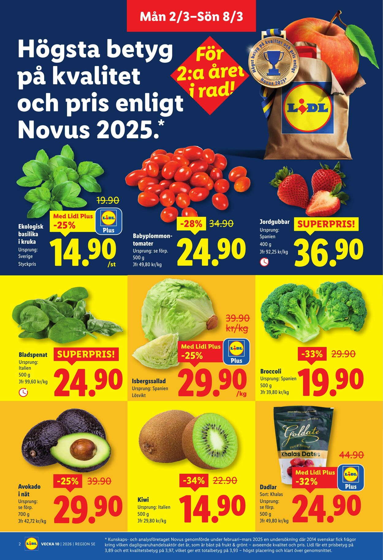 Erbjudanden Lidl 02.03.2026 - 08.03.2026