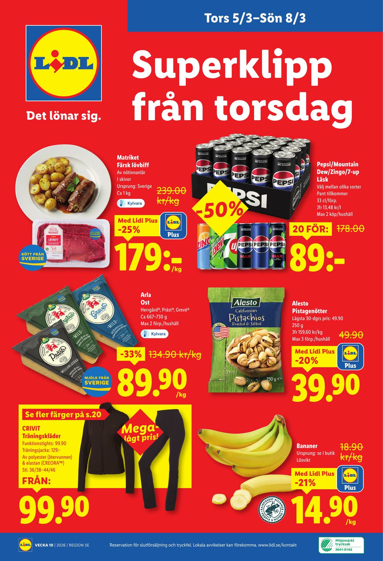 Erbjudanden Lidl 02.03.2026 - 08.03.2026