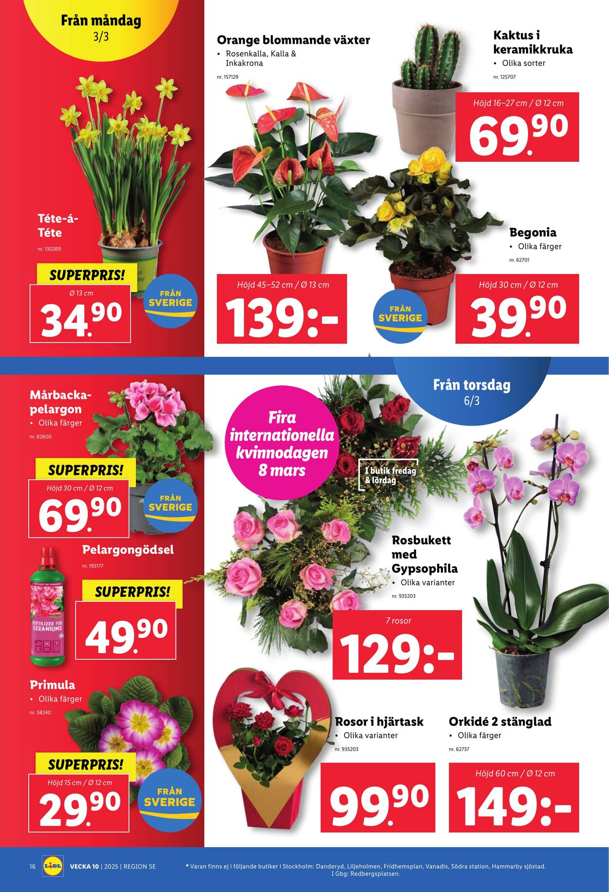 Erbjudanden Lidl 03.03.2025 - 09.03.2025