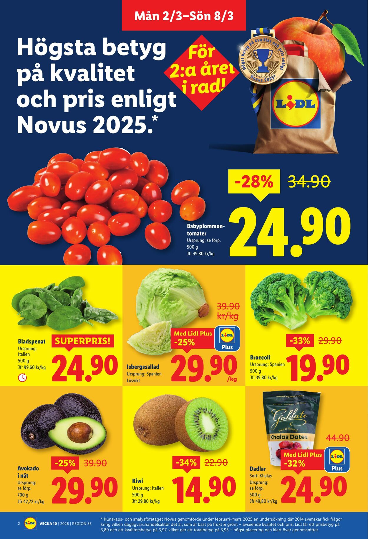 Erbjudanden Lidl 02.03.2026 - 08.03.2026