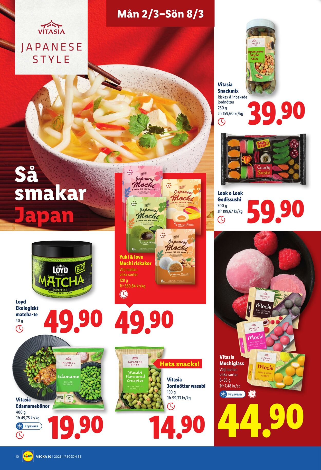 Erbjudanden Lidl 02.03.2026 - 08.03.2026