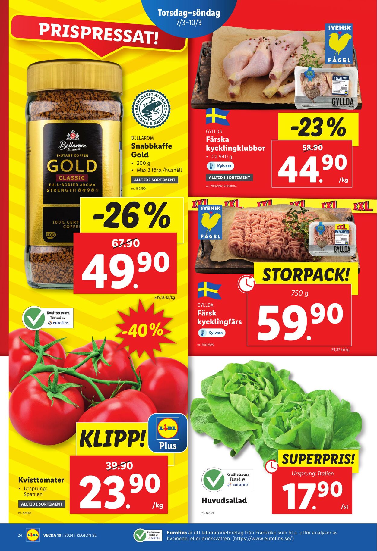 Erbjudanden Lidl 04.03.2024 - 10.03.2024