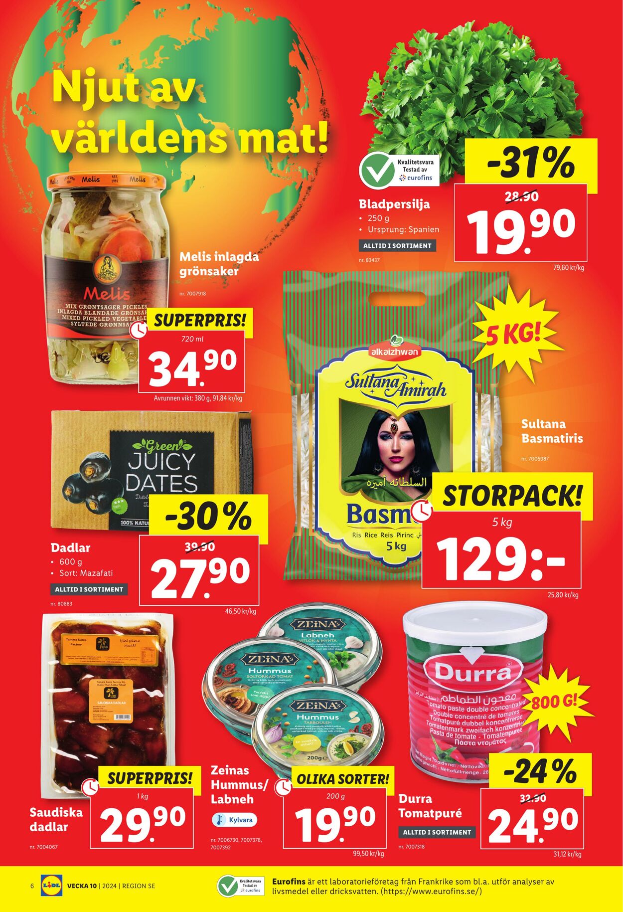 Erbjudanden Lidl 04.03.2024 - 10.03.2024