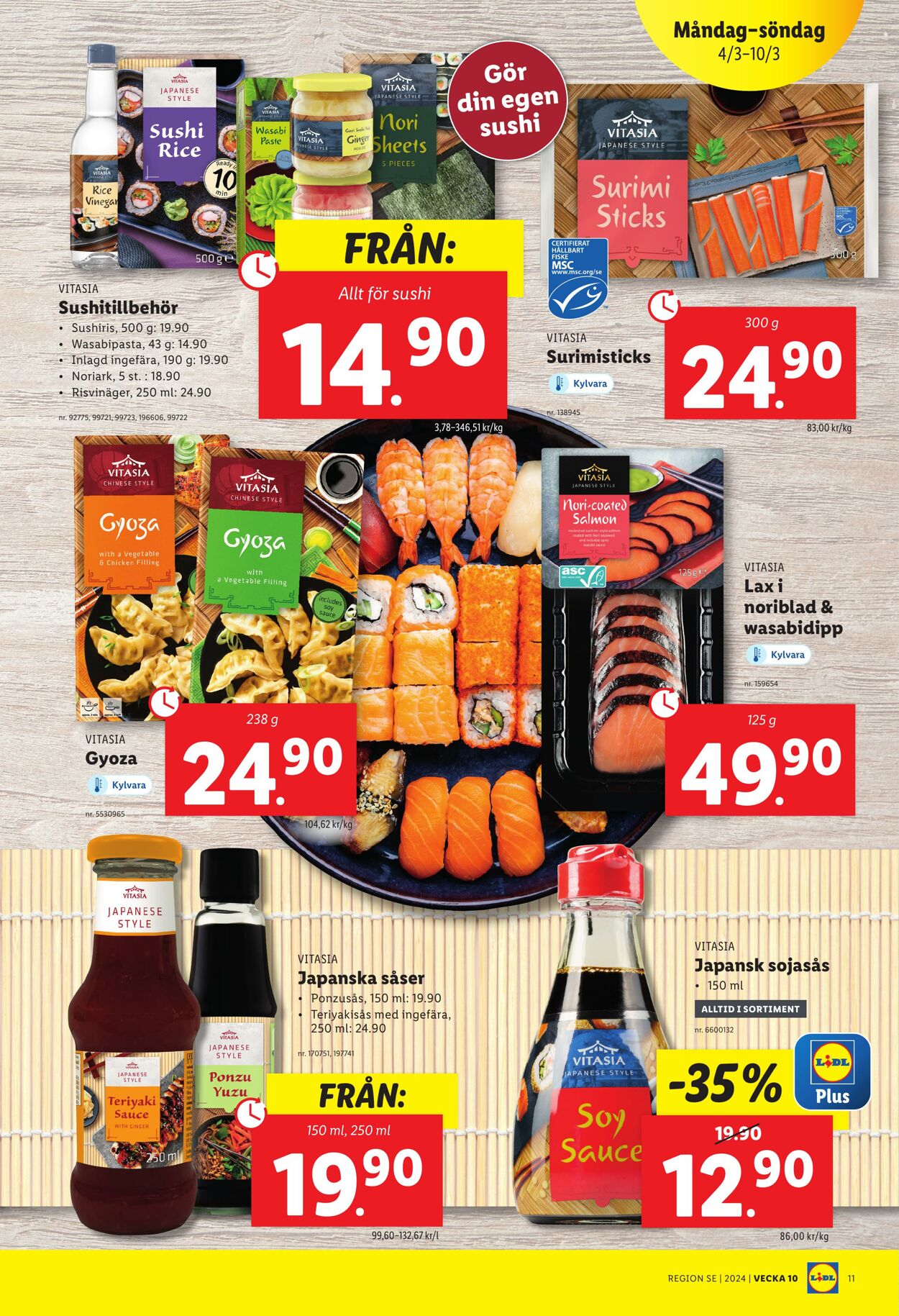 Erbjudanden Lidl 04.03.2024 - 10.03.2024