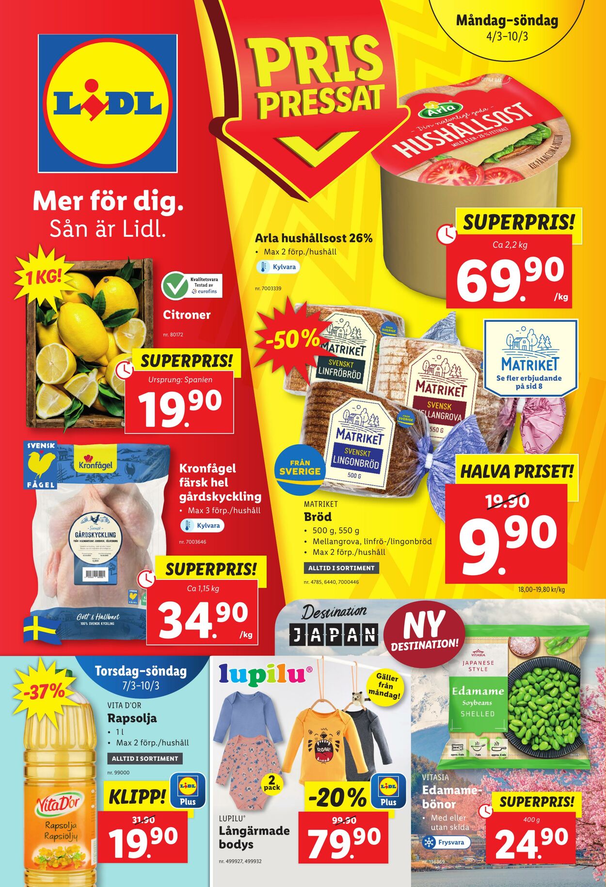 Erbjudanden Lidl 04.03.2024 - 10.03.2024