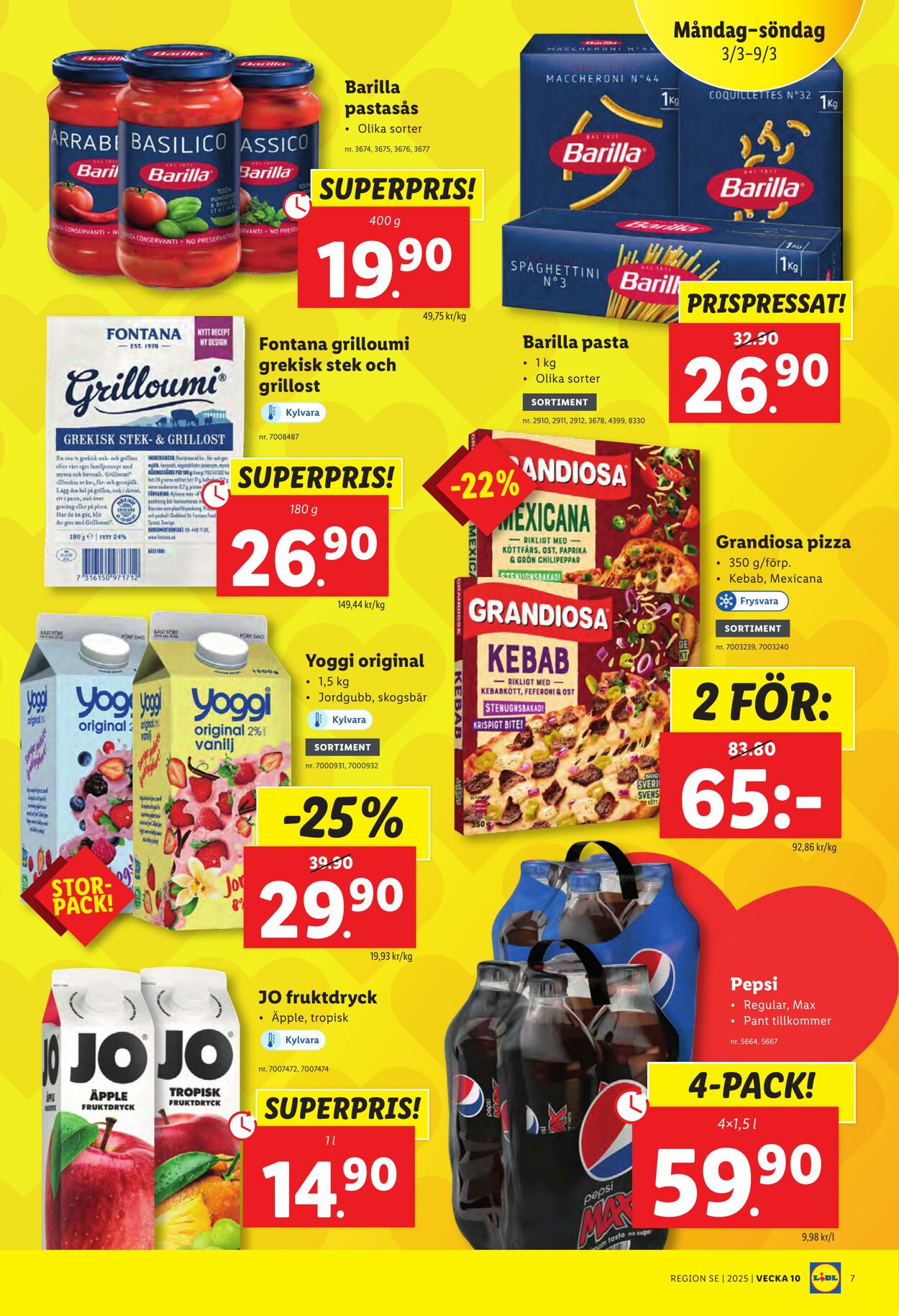 Erbjudanden Lidl 03.03.2025 - 09.03.2025