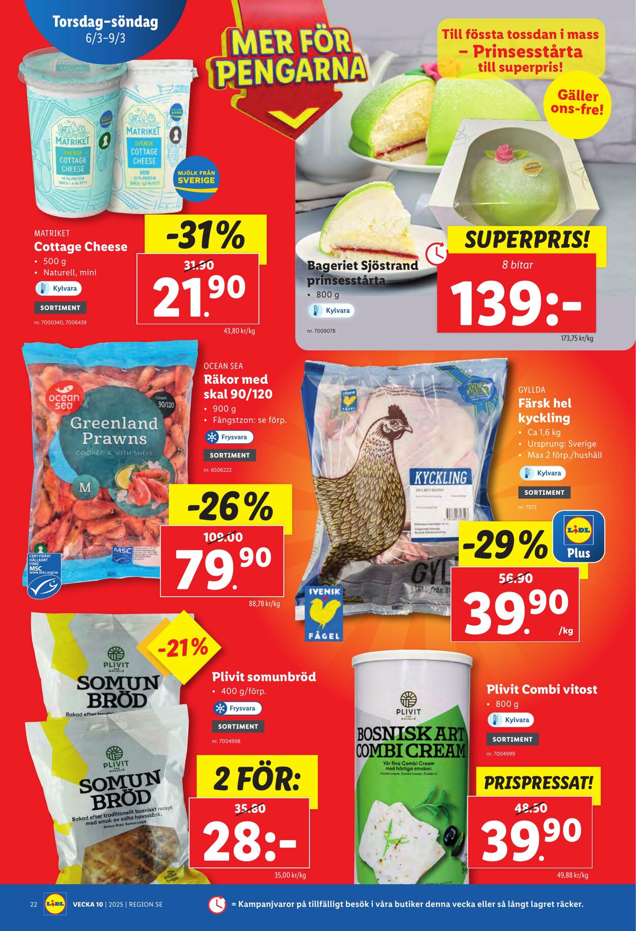 Erbjudanden Lidl 03.03.2025 - 09.03.2025