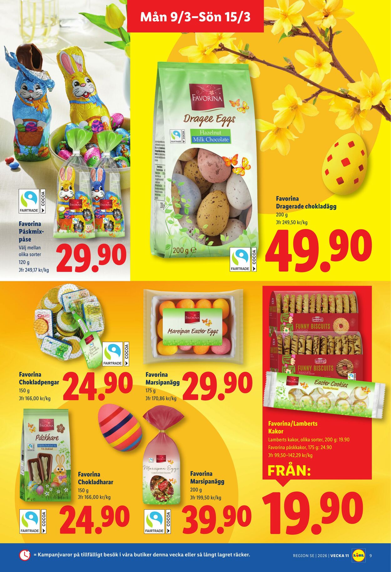 Erbjudanden Lidl 09.03.2026 - 15.03.2026