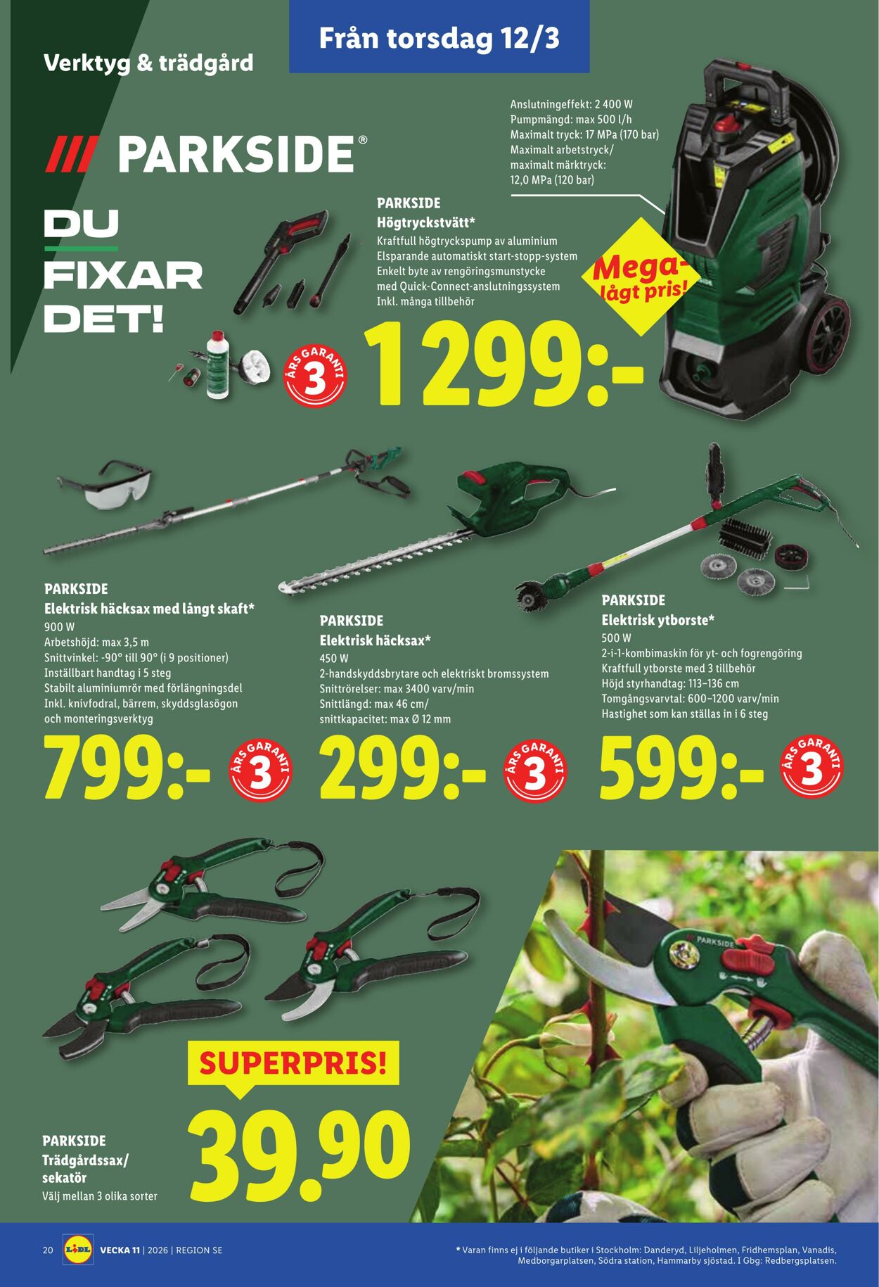 Erbjudanden Lidl 09.03.2026 - 15.03.2026