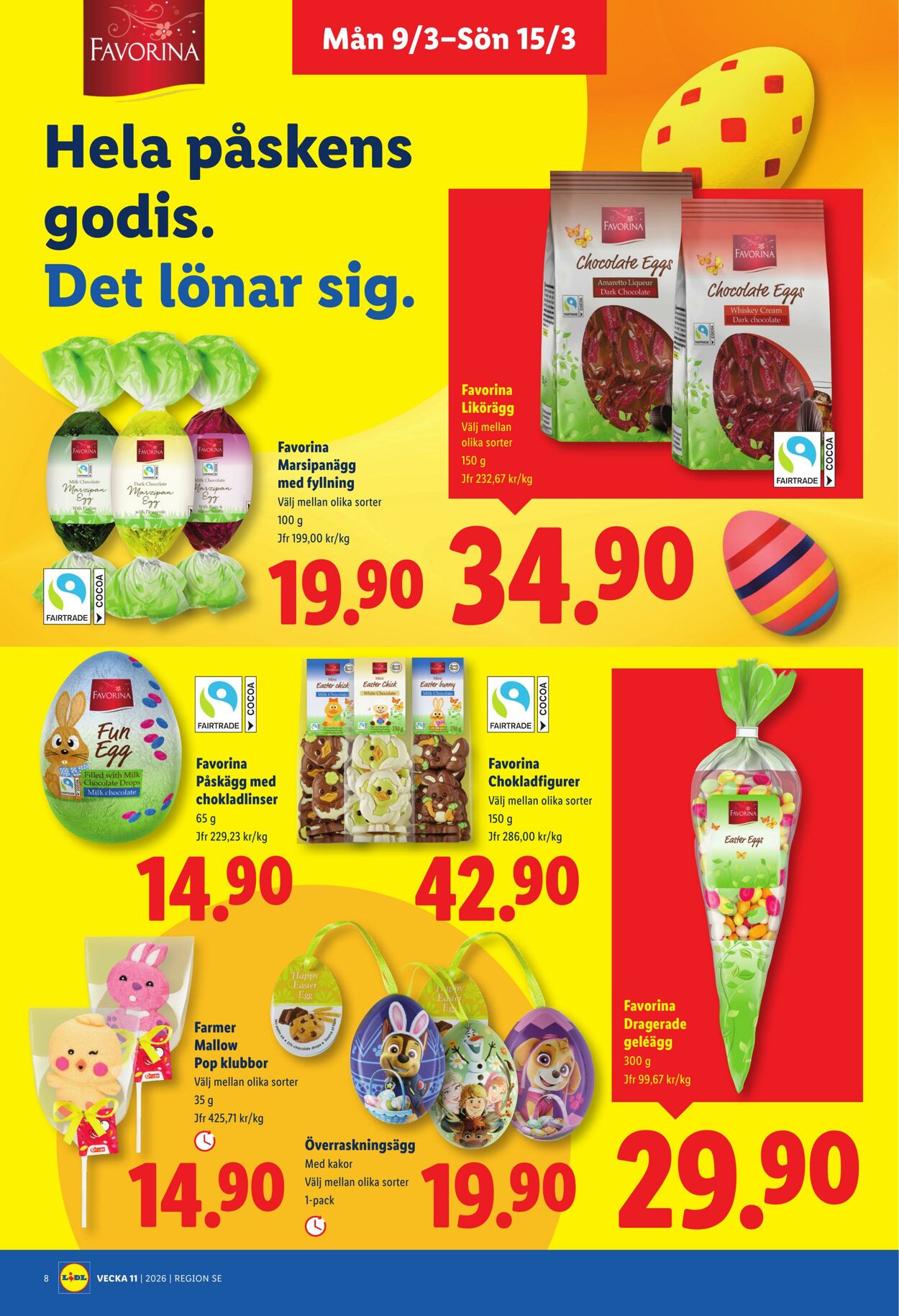 Erbjudanden Lidl 09.03.2026 - 15.03.2026
