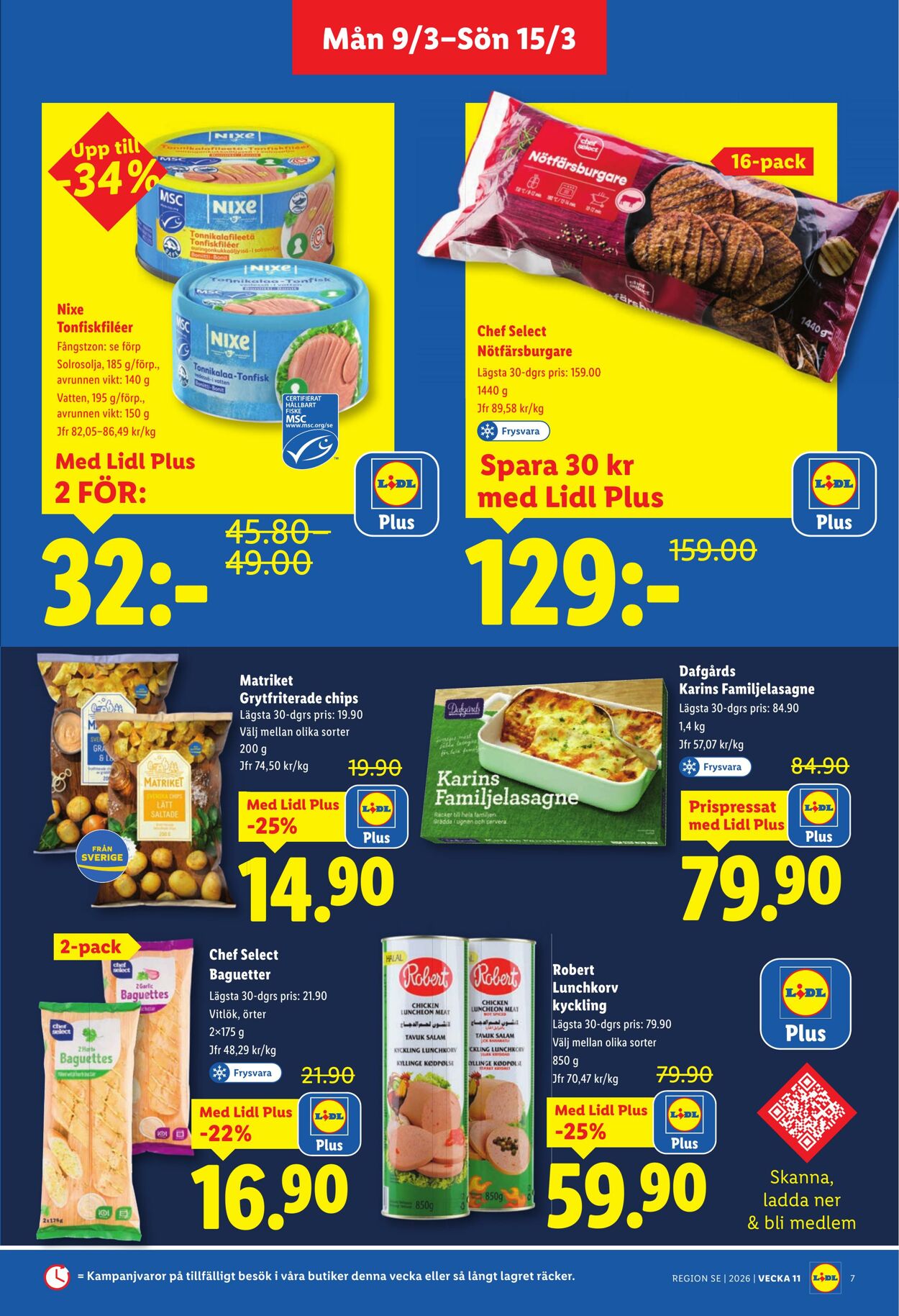 Erbjudanden Lidl 09.03.2026 - 15.03.2026