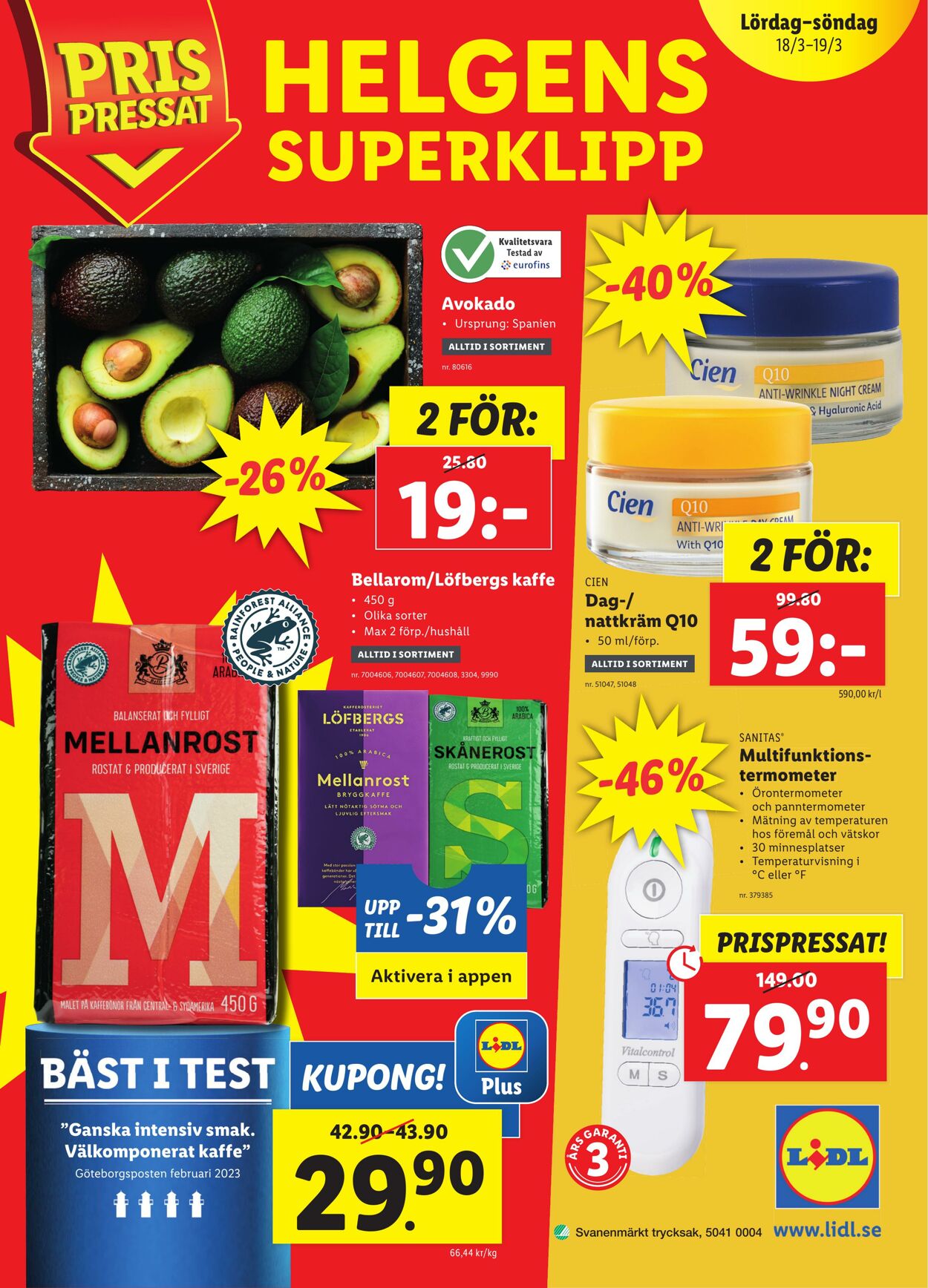 Erbjudanden Lidl 13.03.2023 - 19.03.2023