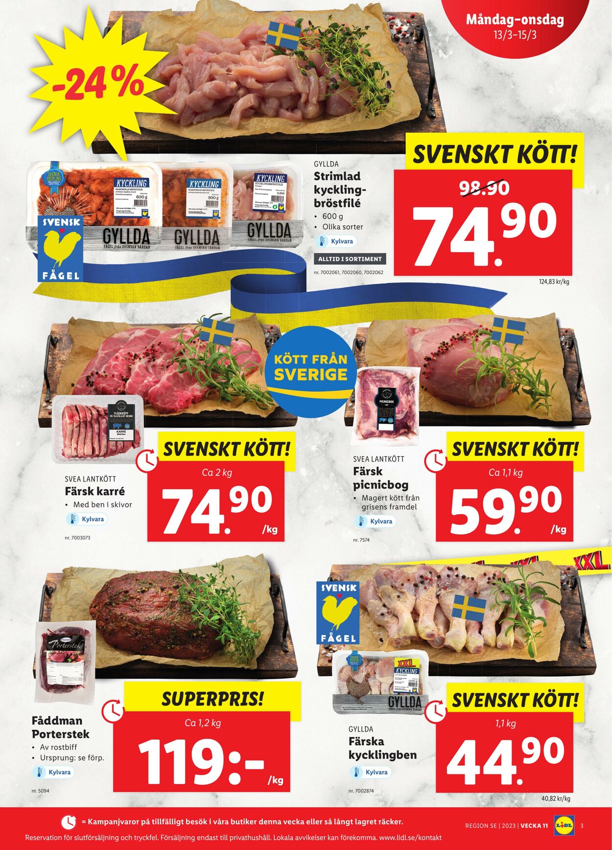 Erbjudanden Lidl 13.03.2023 - 19.03.2023