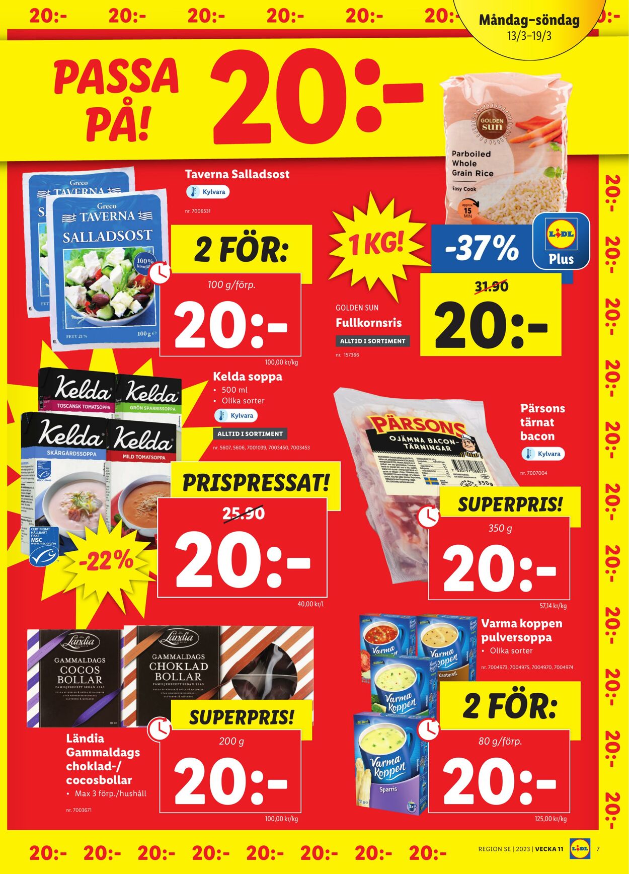 Erbjudanden Lidl 13.03.2023 - 19.03.2023