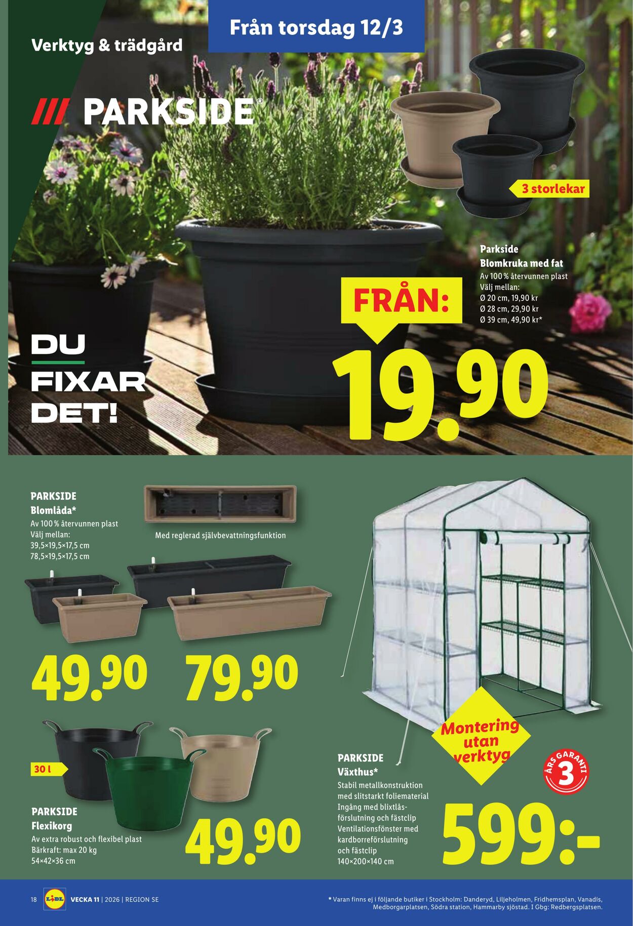Erbjudanden Lidl 09.03.2026 - 15.03.2026