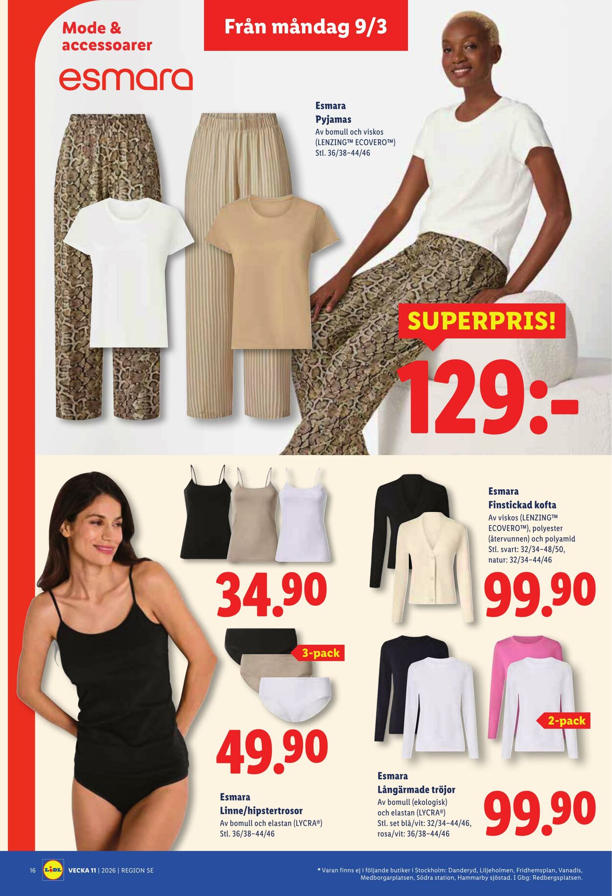 Erbjudanden Lidl 09.03.2026 - 15.03.2026