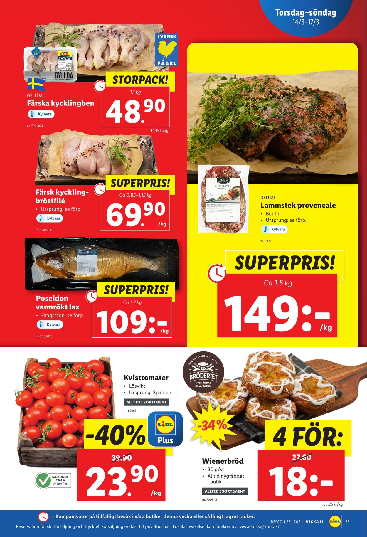 Erbjudanden Lidl 11.03.2024 - 17.03.2024