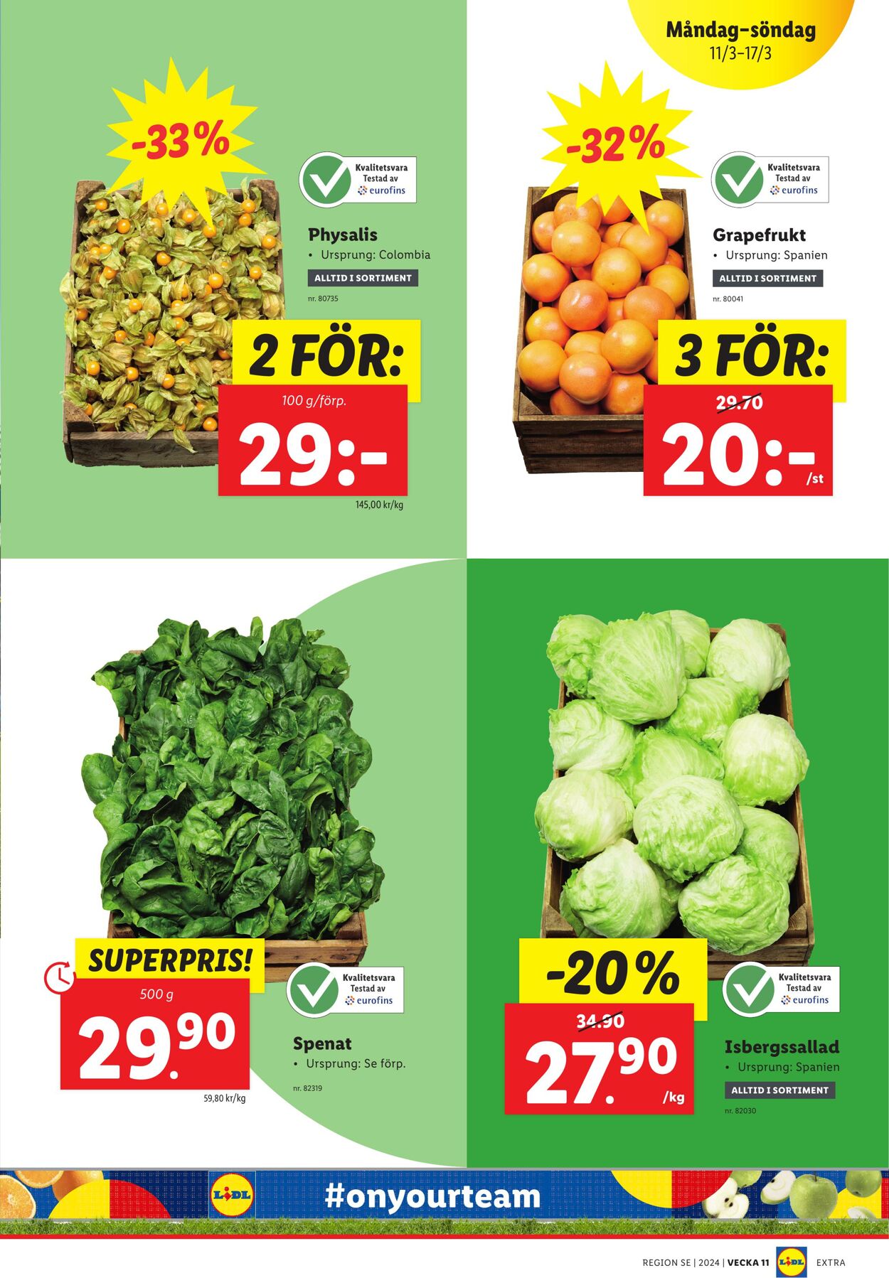 Erbjudanden Lidl 11.03.2024 - 17.03.2024